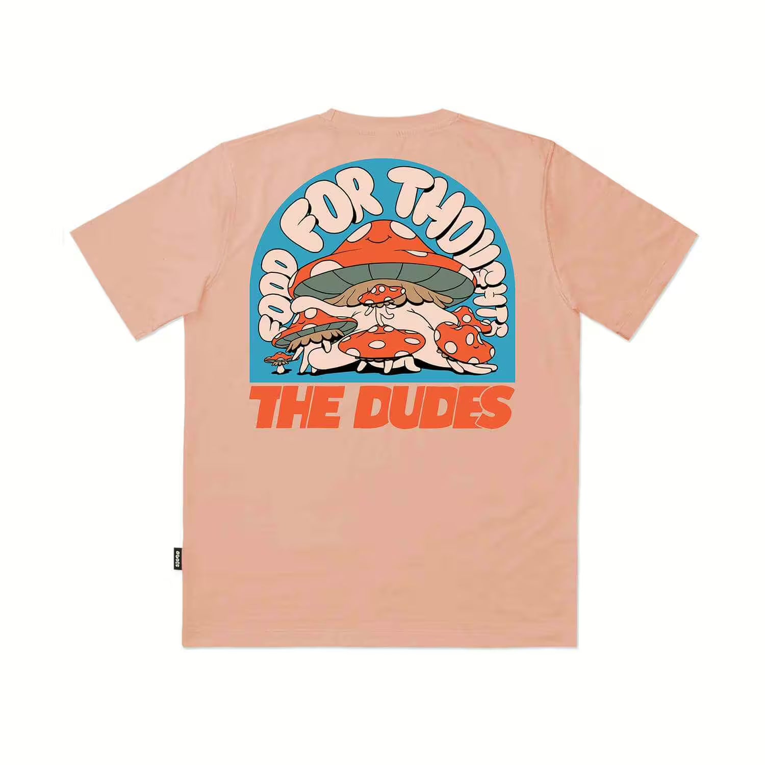 The Dudes Food For Thoughts T-Shirt - Fraiche Peche