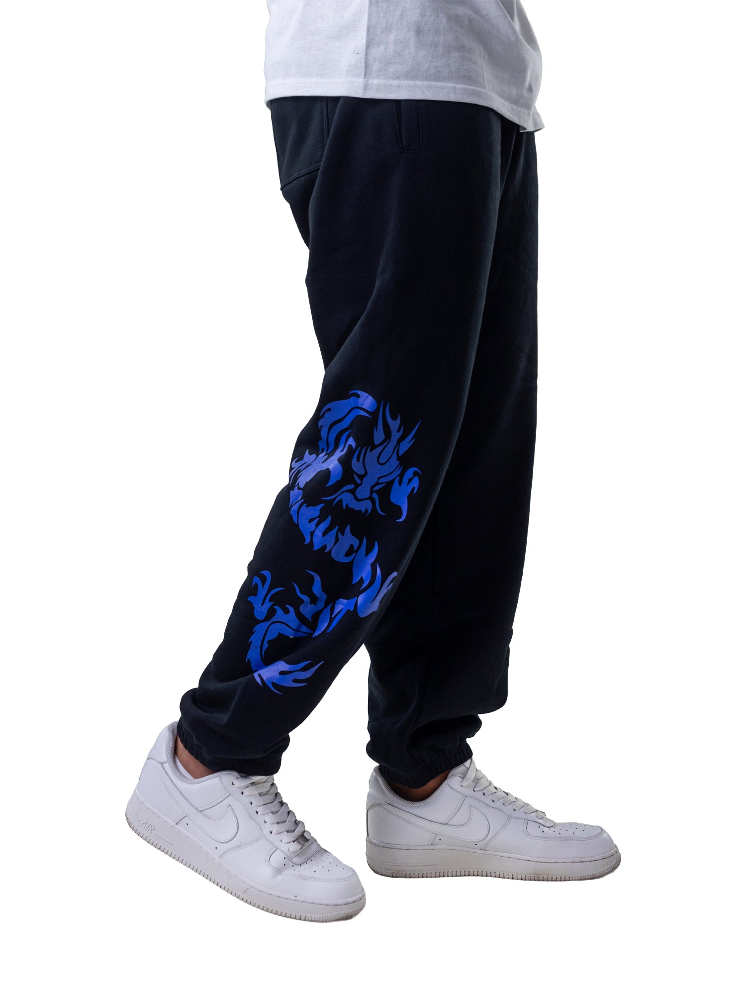 HUF Dragon Fleece Pant - Black