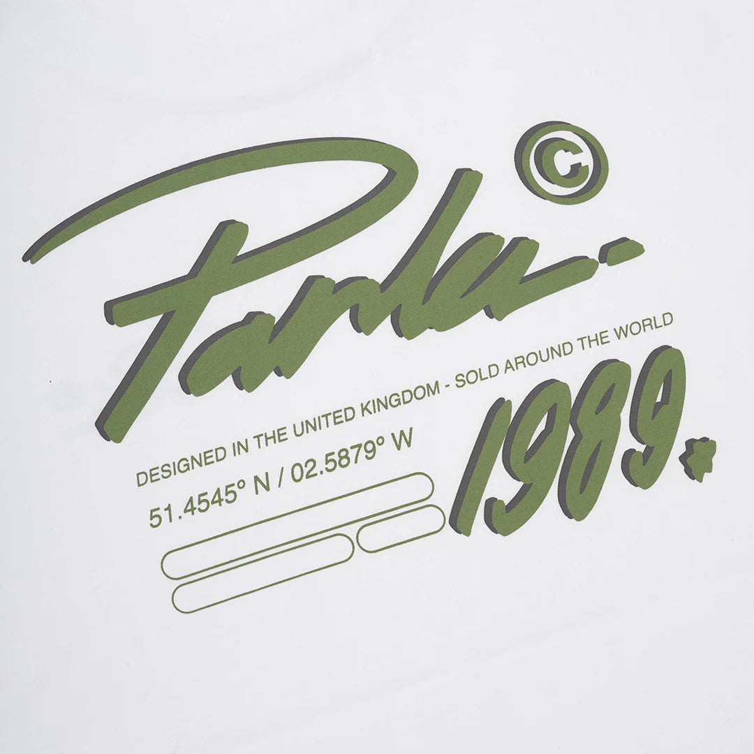 Parlez Ramon Oversized Tee – White