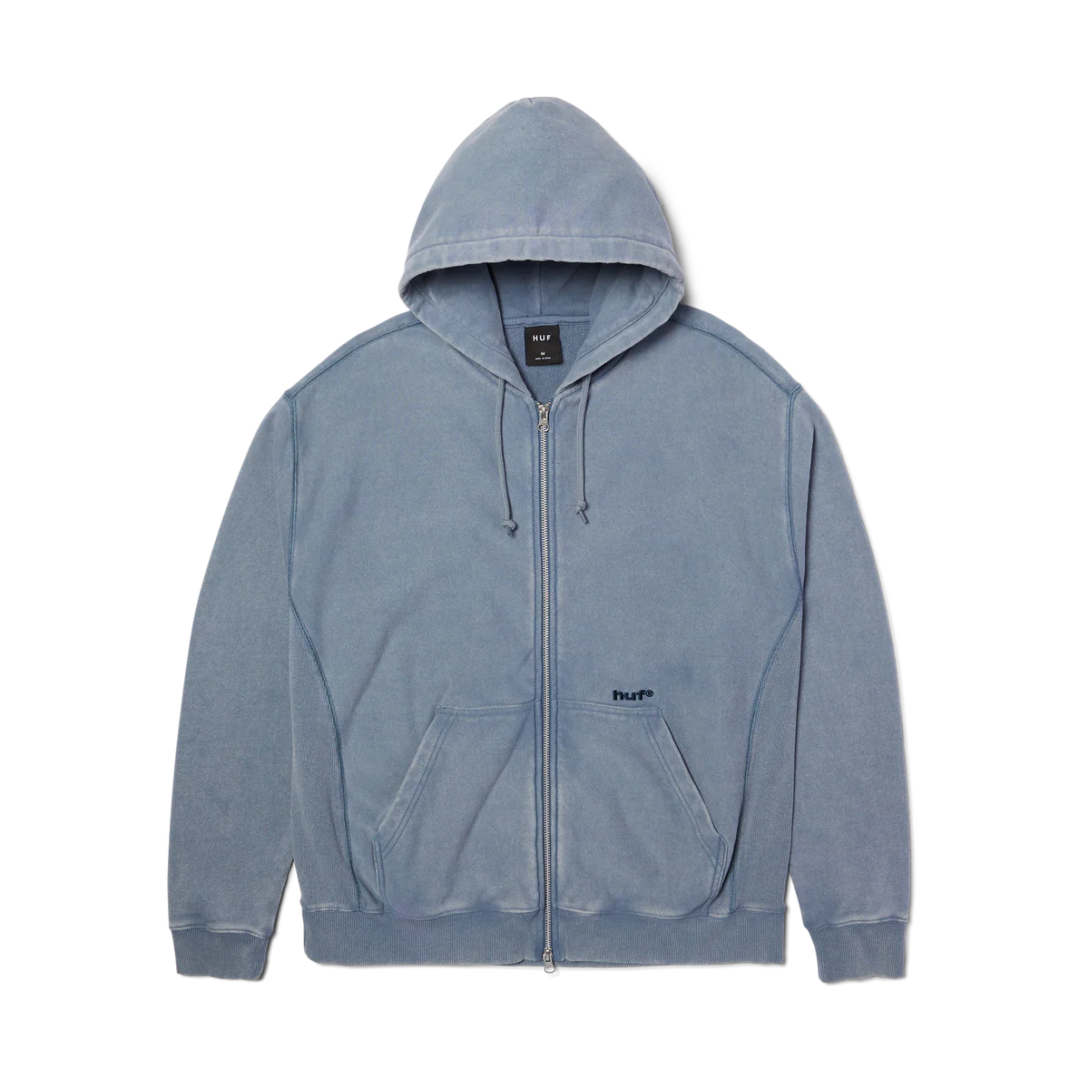 HUF Pacific Wash FZ Hoodie - Blue