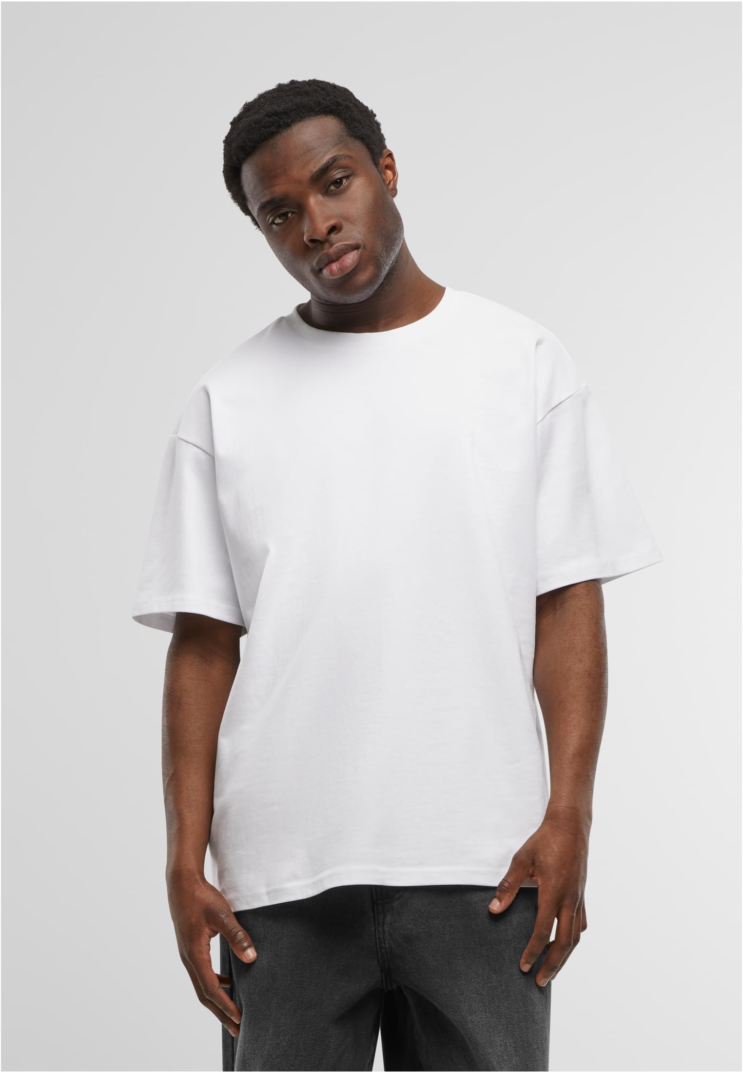 Urban Classics Urban Classics Drop Shoulder Tee - White
