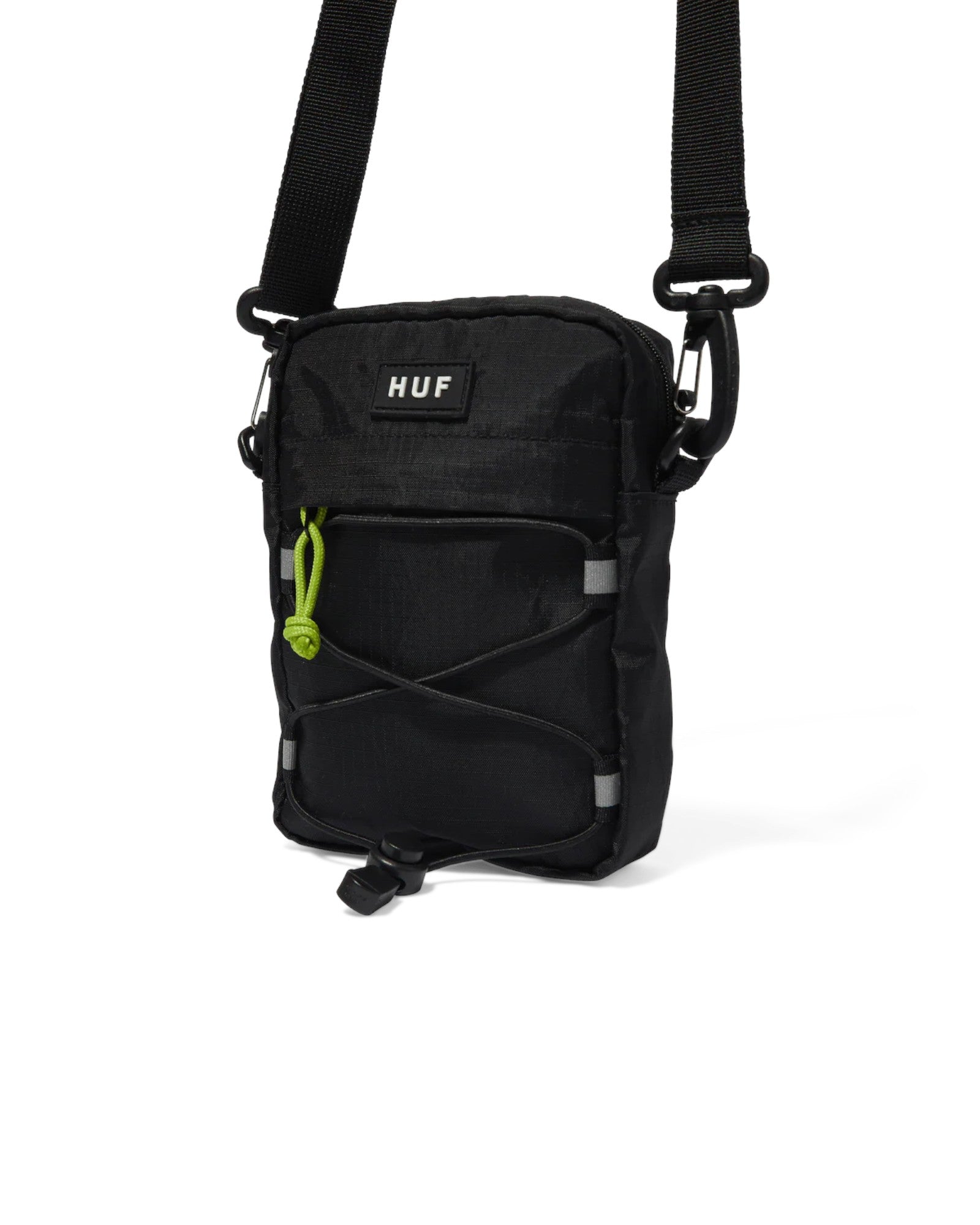 HUF Corduroy Bowery Side Bag - Black