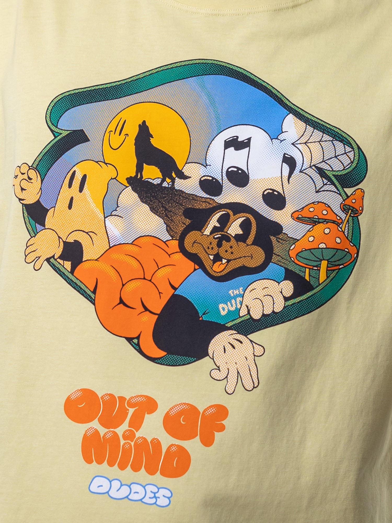 The Dudes Inner World Seasonal T-Shirt – Custard