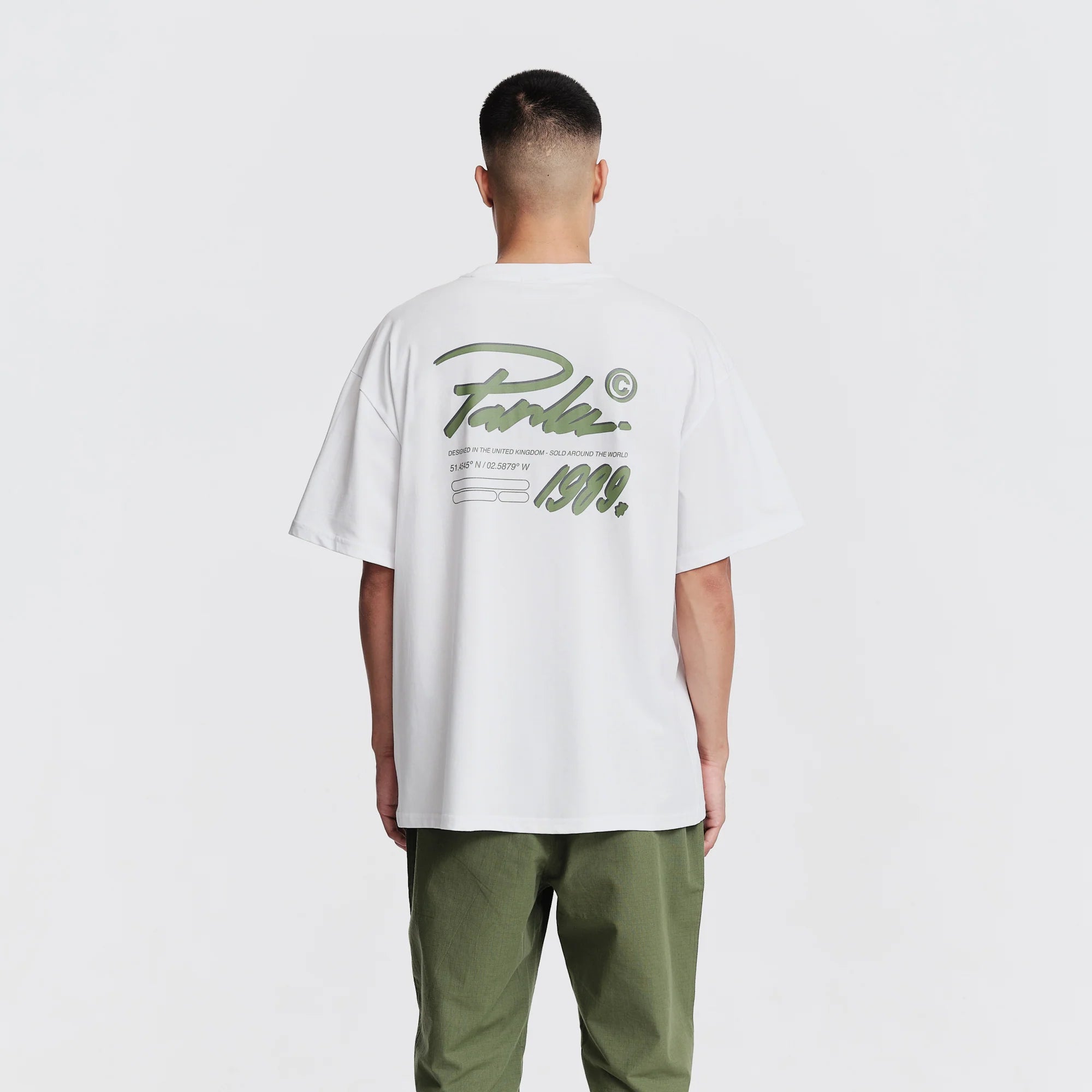 Parlez Ramon Oversized Tee – White