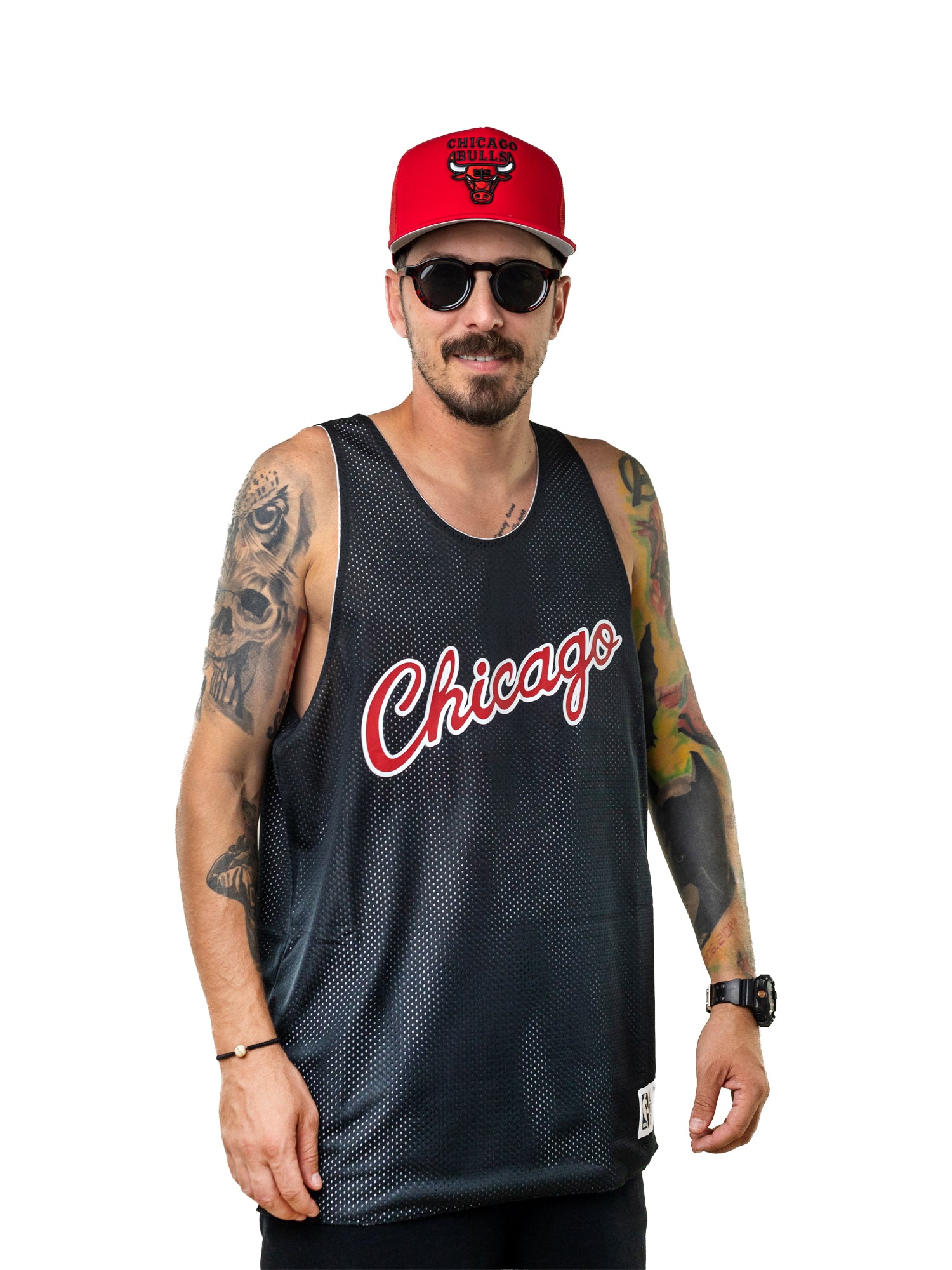 Mitchell & Ness Chicago Bulls NBA Reversible Mesh Tank