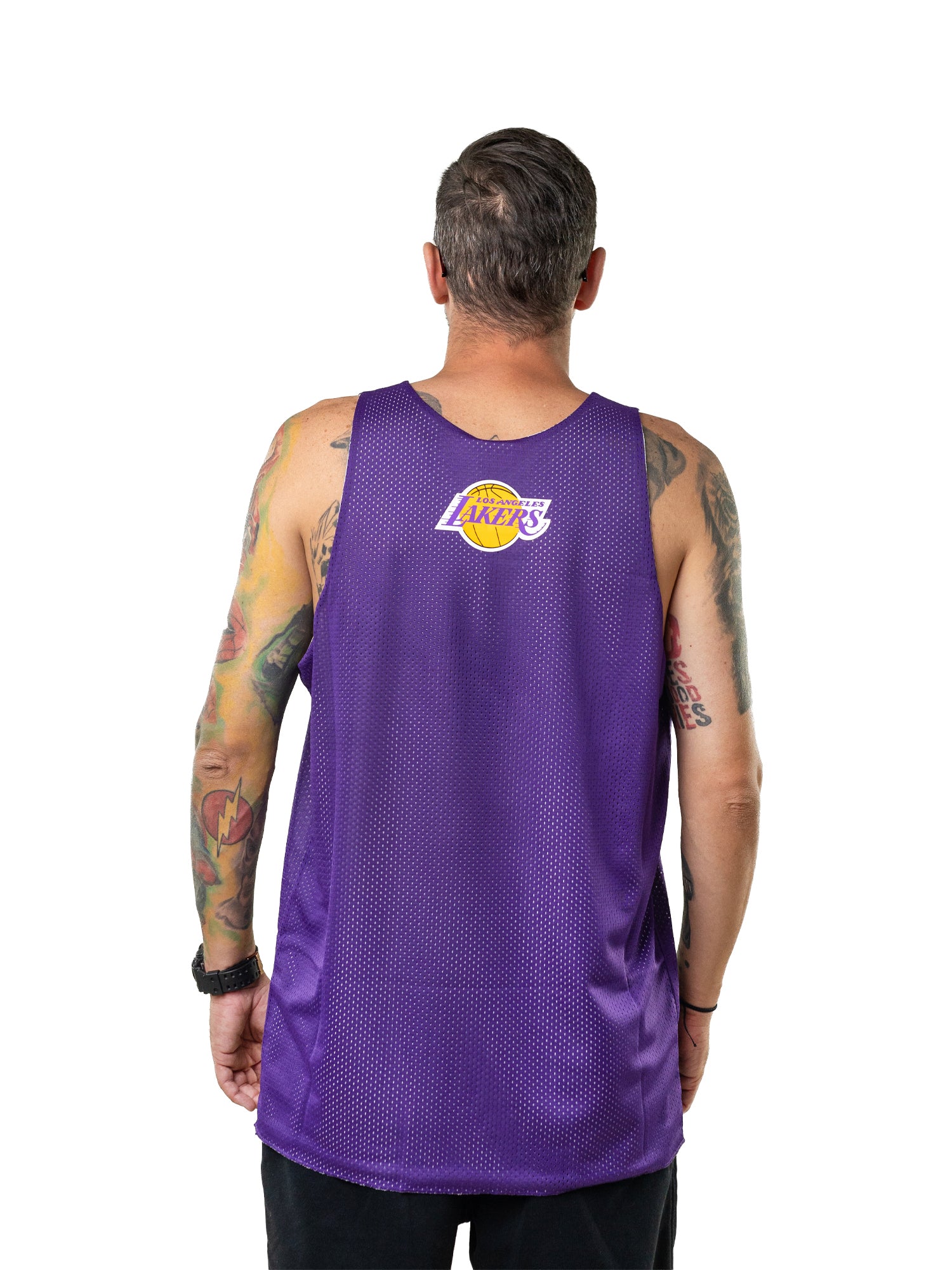 Mitchell & Ness LA Lakers NBA Reversible Mesh Tank Top
