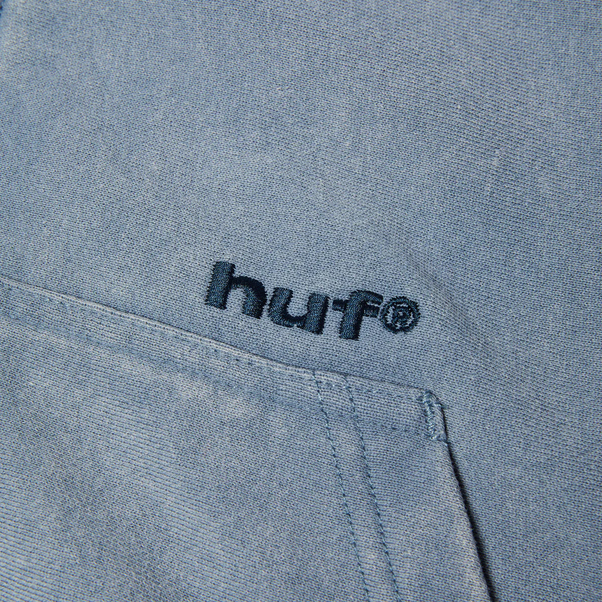 HUF Pacific Wash FZ Hoodie - Blue