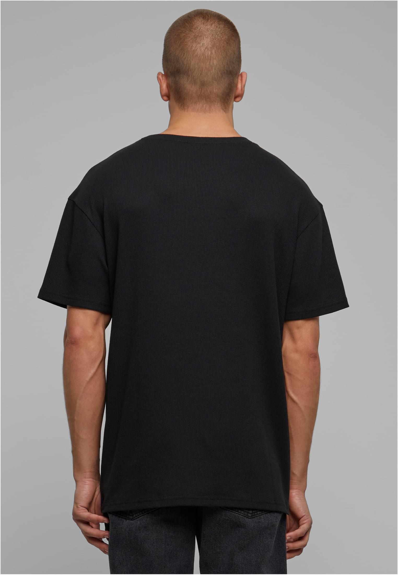 Urban Classics Waffle Tee - Black