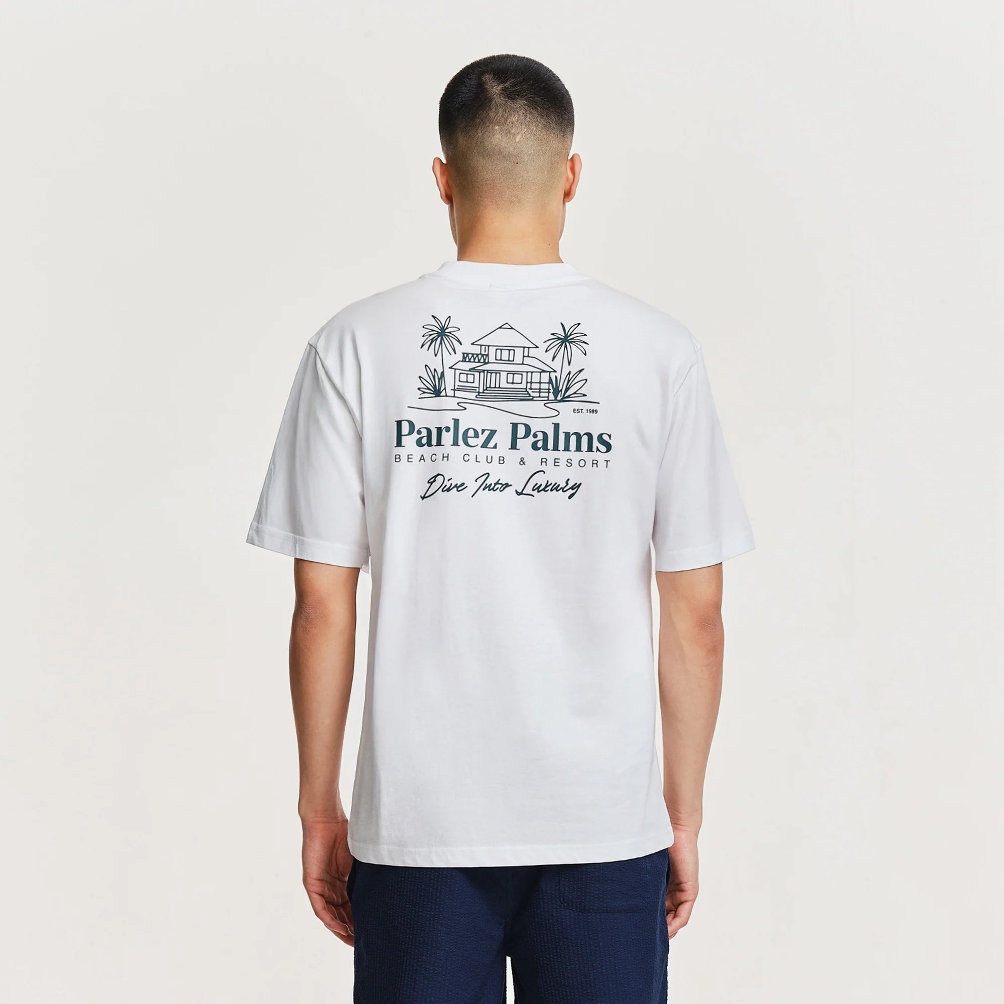 Parlez Retreat Tee - White