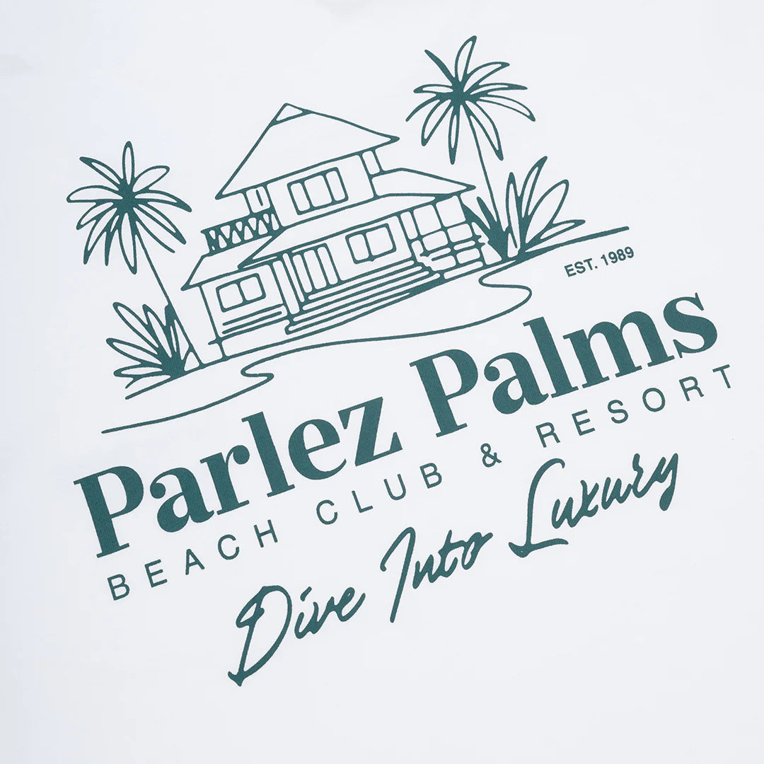 Parlez Retreat Tee - White