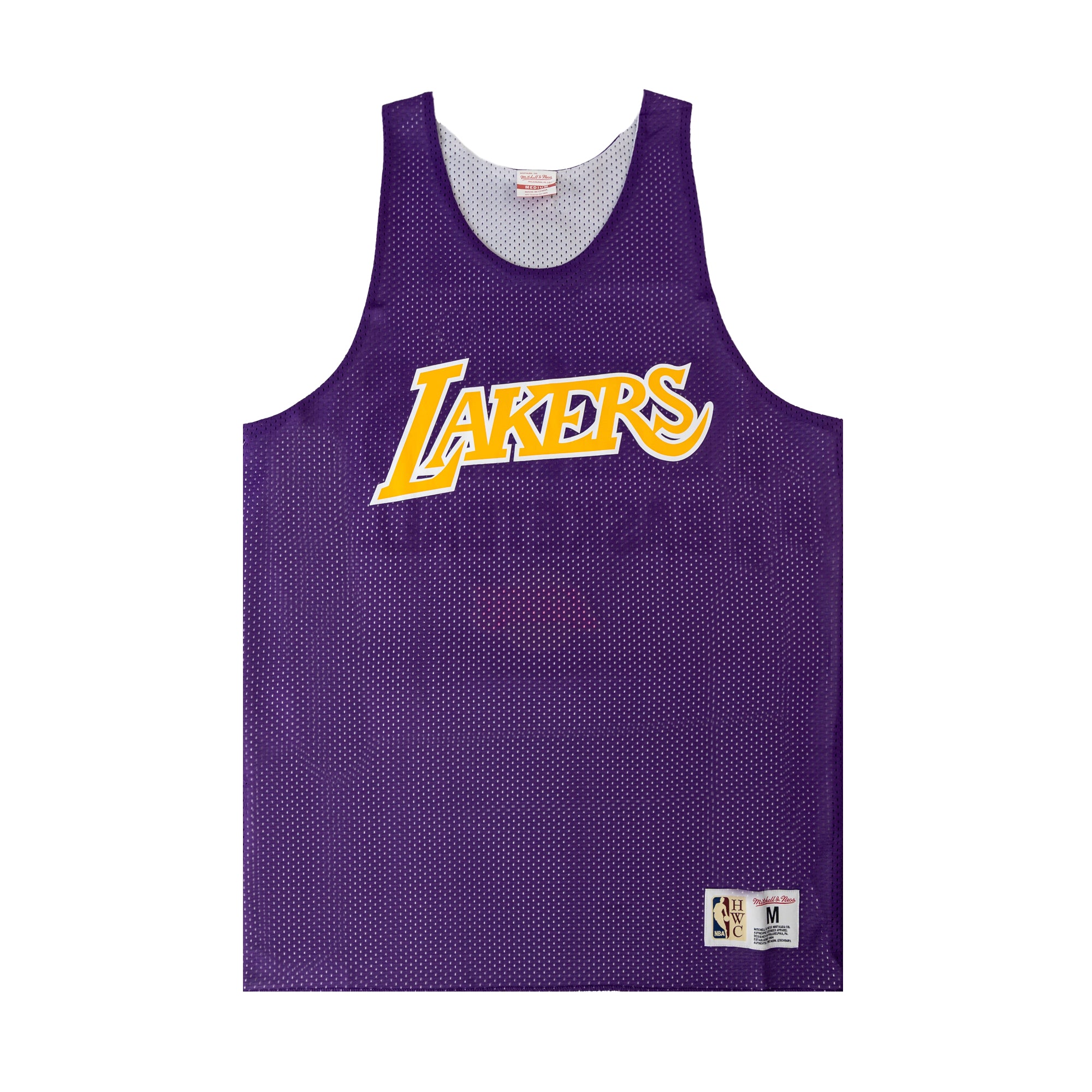 Mitchell & Ness LA Lakers NBA Reversible Mesh Tank Top