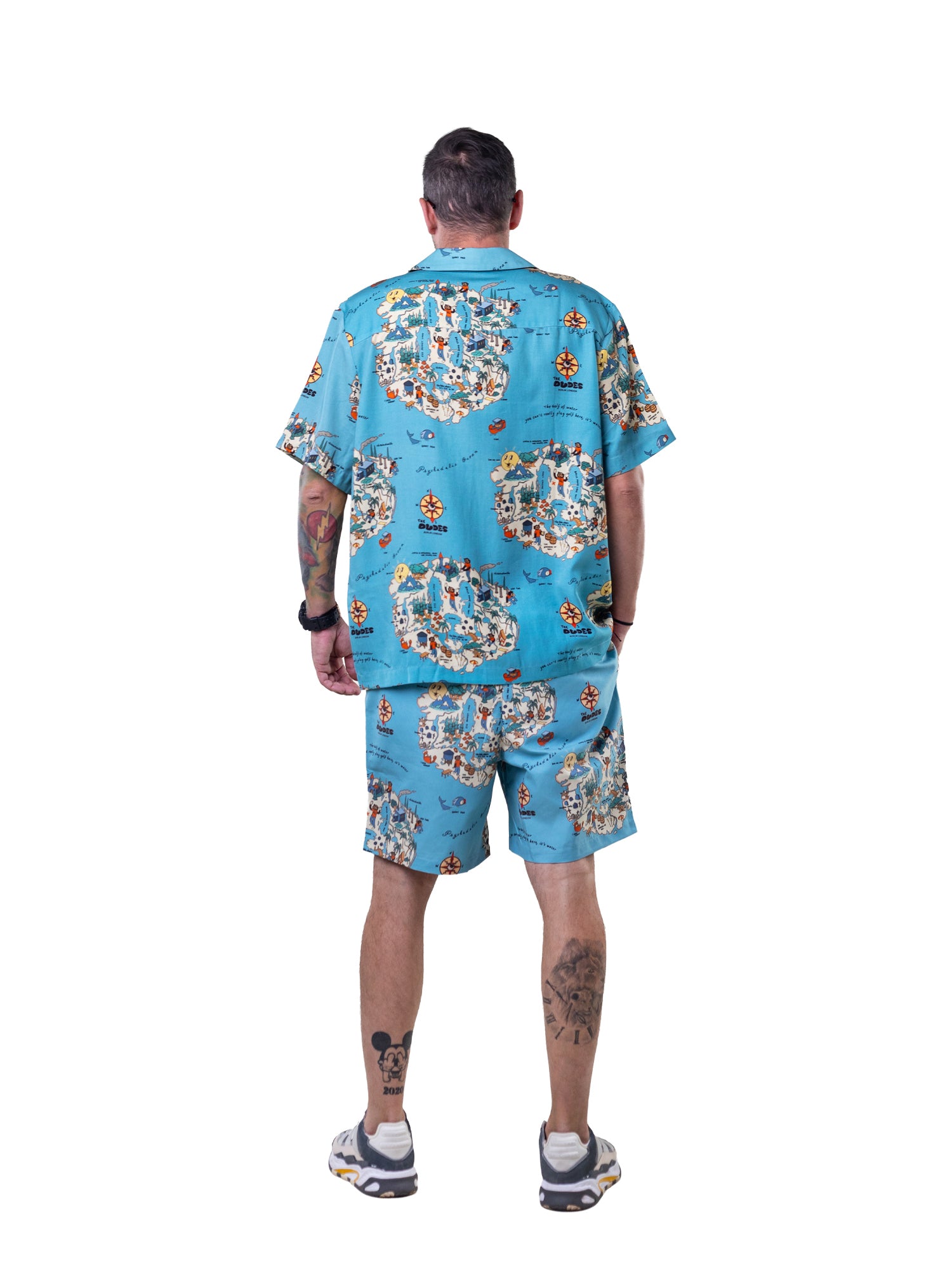The Dudes Dudland Hawaiian Shirt – Multicolor