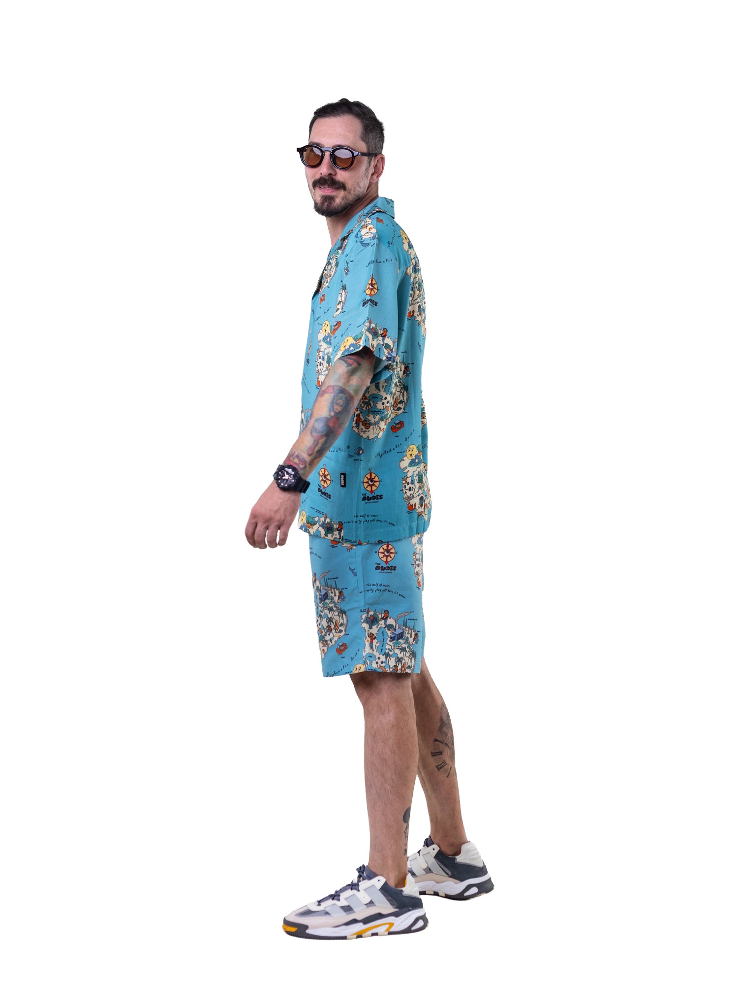 The Dudes Dudland Hawaiian Shirt – Multicolor