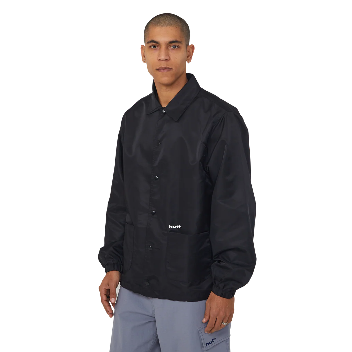 HUF 89 Coaches Jacket - Black