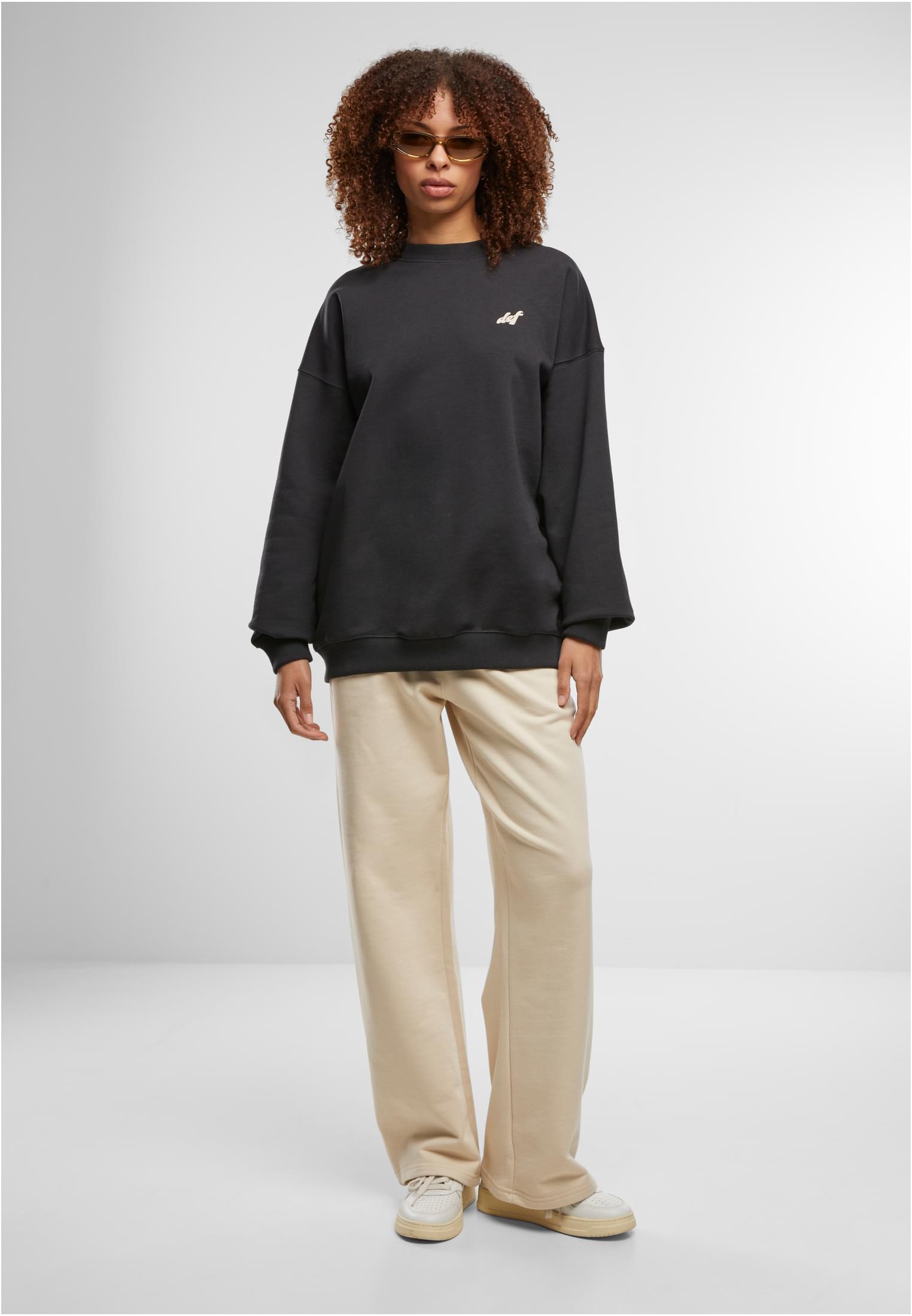 DEF Chaotic Good Sweater - Black