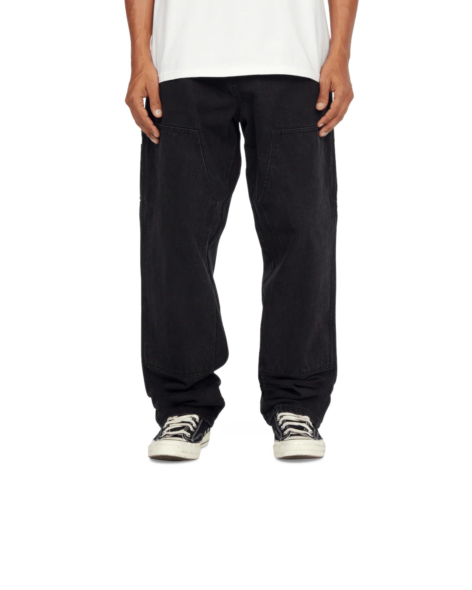 HUF Kinda Loose Double Knees - Faded Black