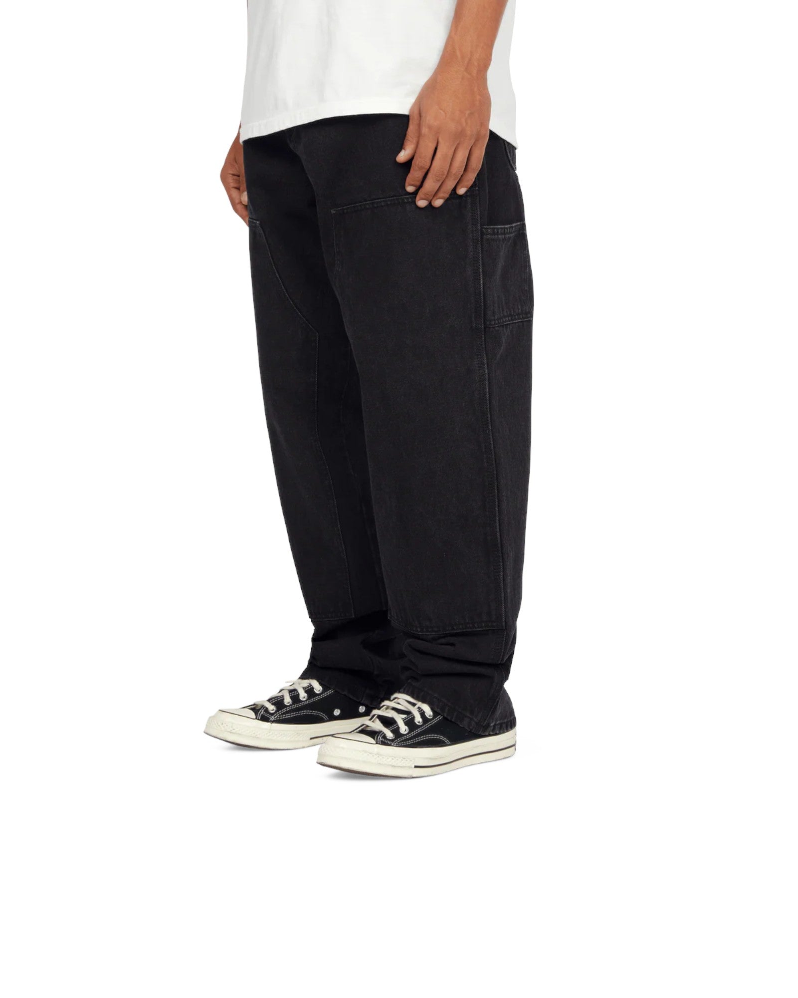 HUF Kinda Loose Double Knees - Faded Black