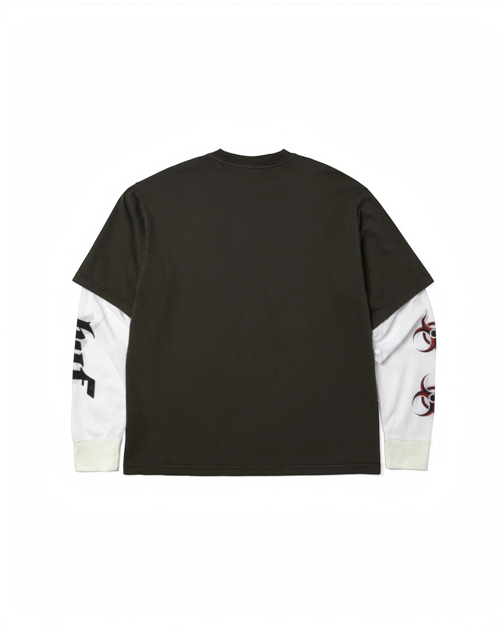 HUF Leon Double Layer Top - Black