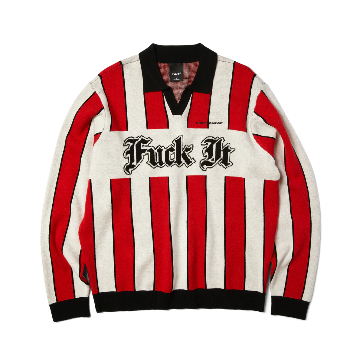 HUF Midfield Jersey Sweater - Red