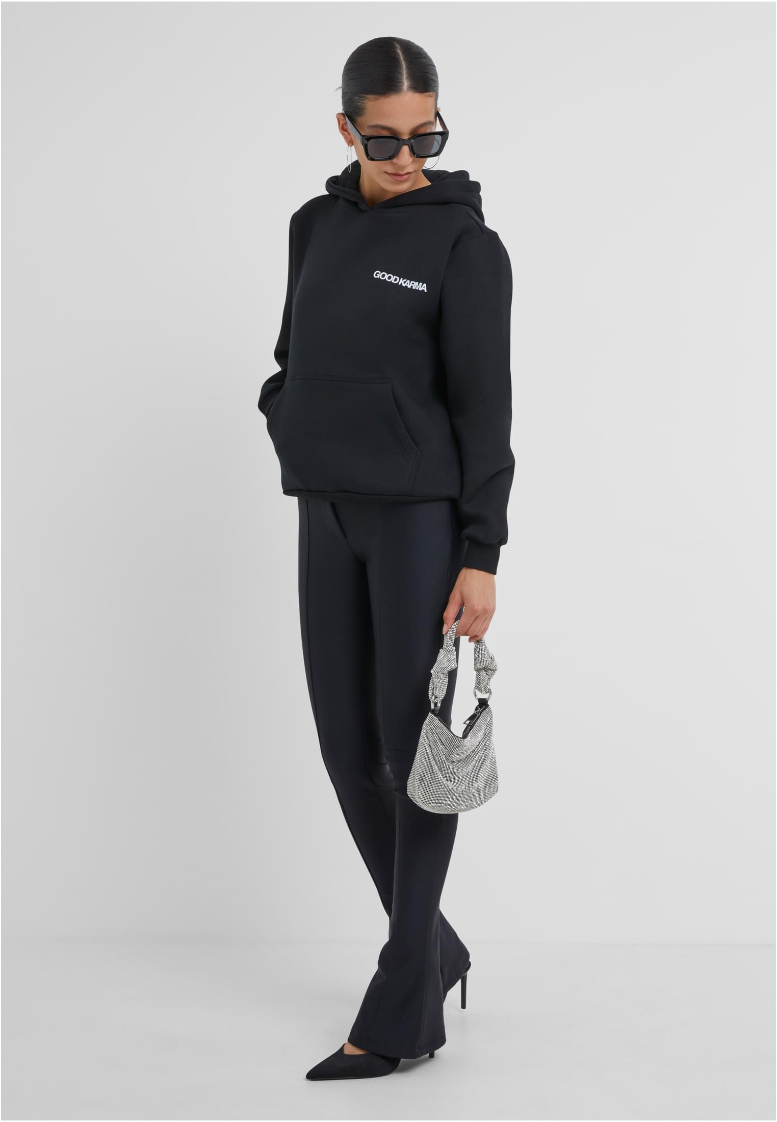 Miss Tee Back Around Ladies Fluffy Hoody