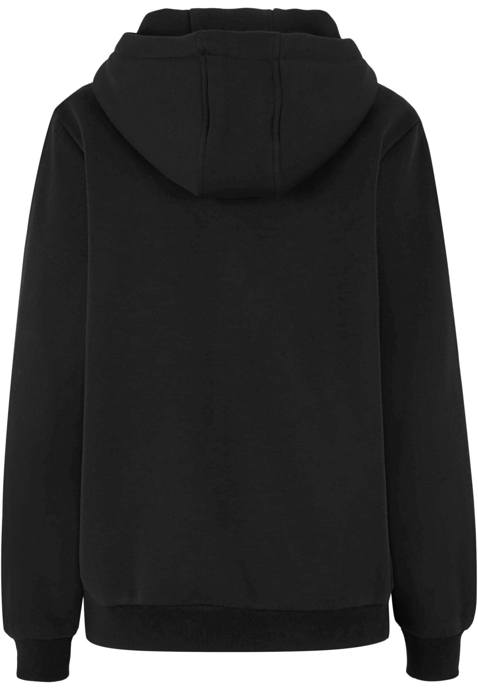 Miss Tee Heart Fluffy Hoody Black