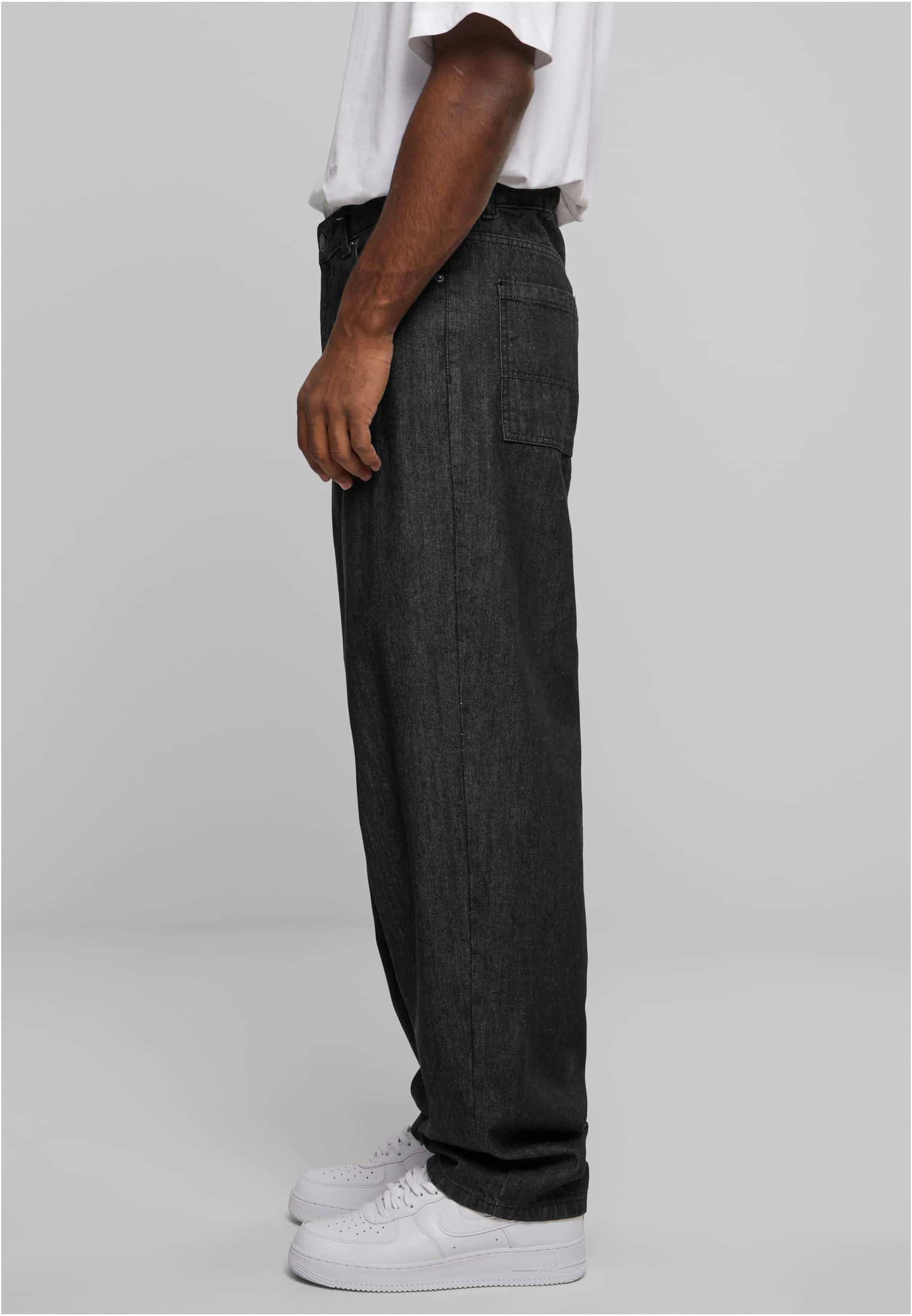 Urban Classics 90‘s Jeans - Black Acid Washed
