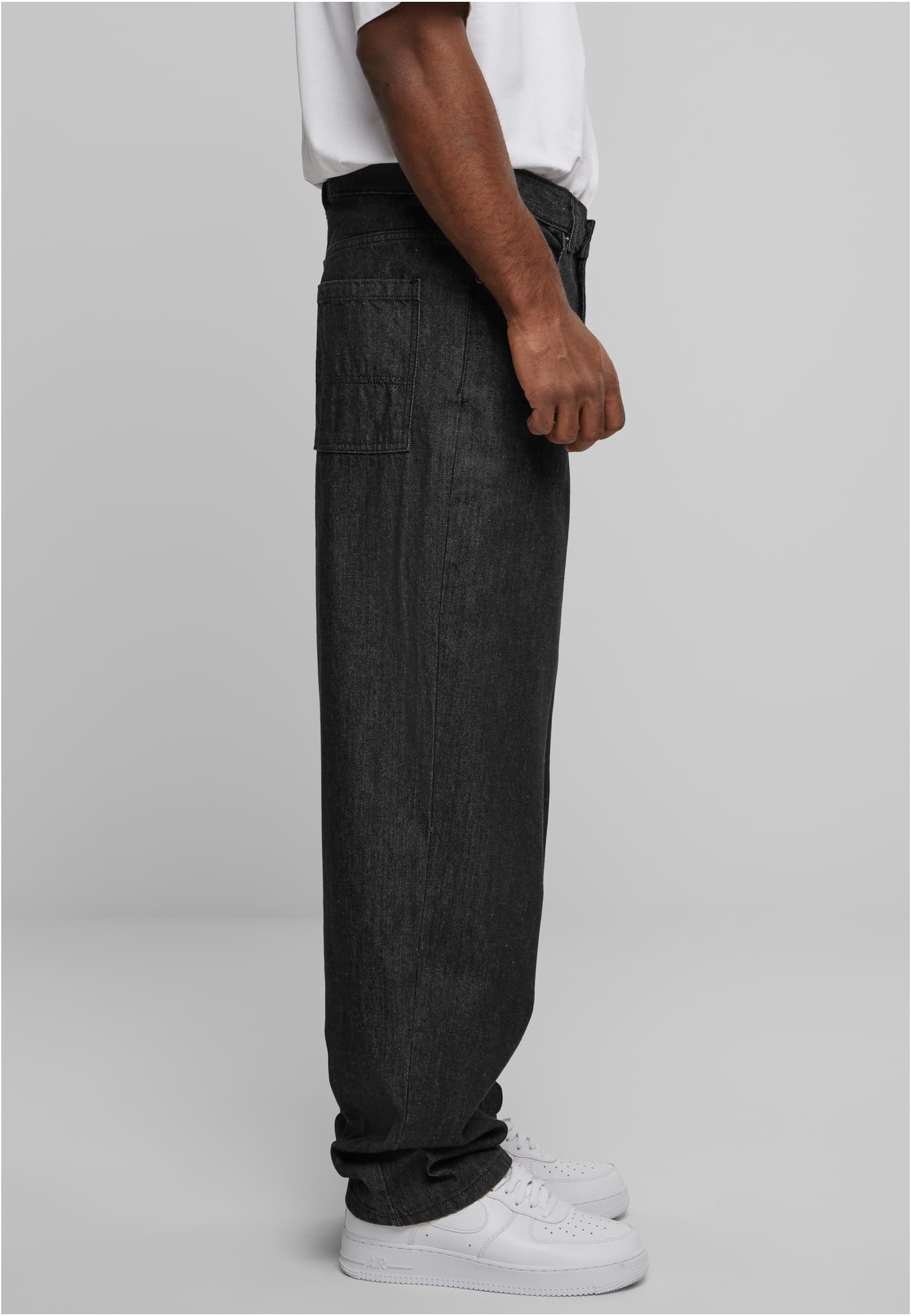 Urban Classics 90‘s Jeans - Black Acid Washed