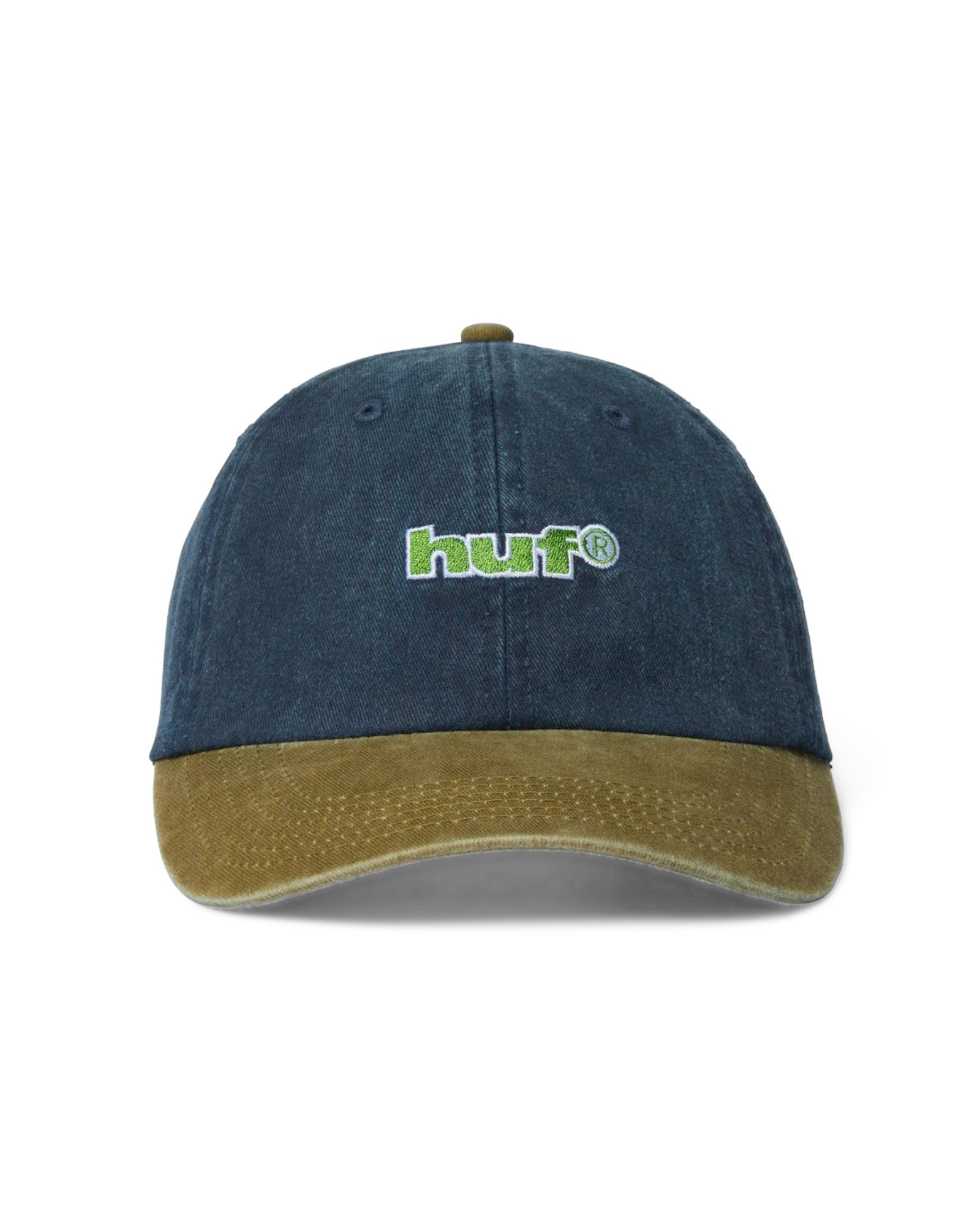 HUF 89 Washed 6 Panel Hat - Navy