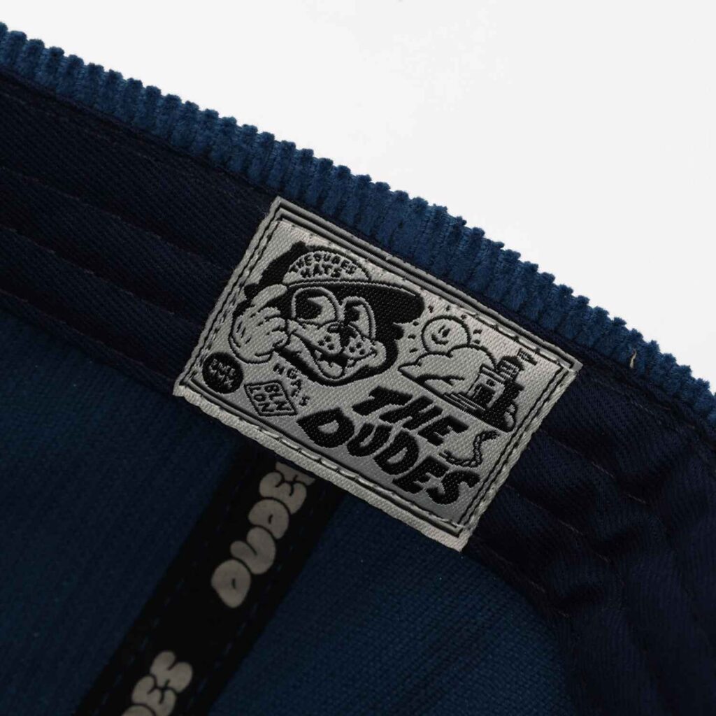 The Dudes Life Unstructured 5 Panel Cap – Saxony Blue