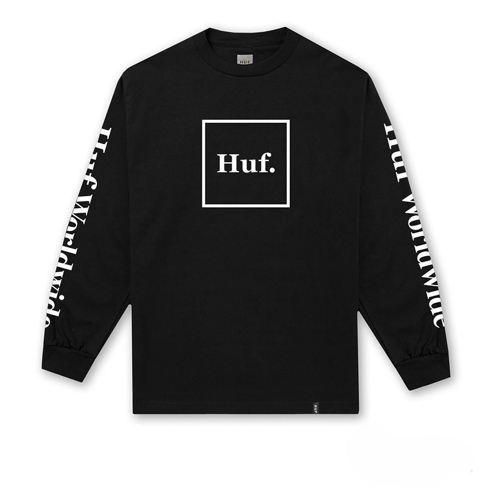 HUF Essentials Domestic Longsleeve - Black