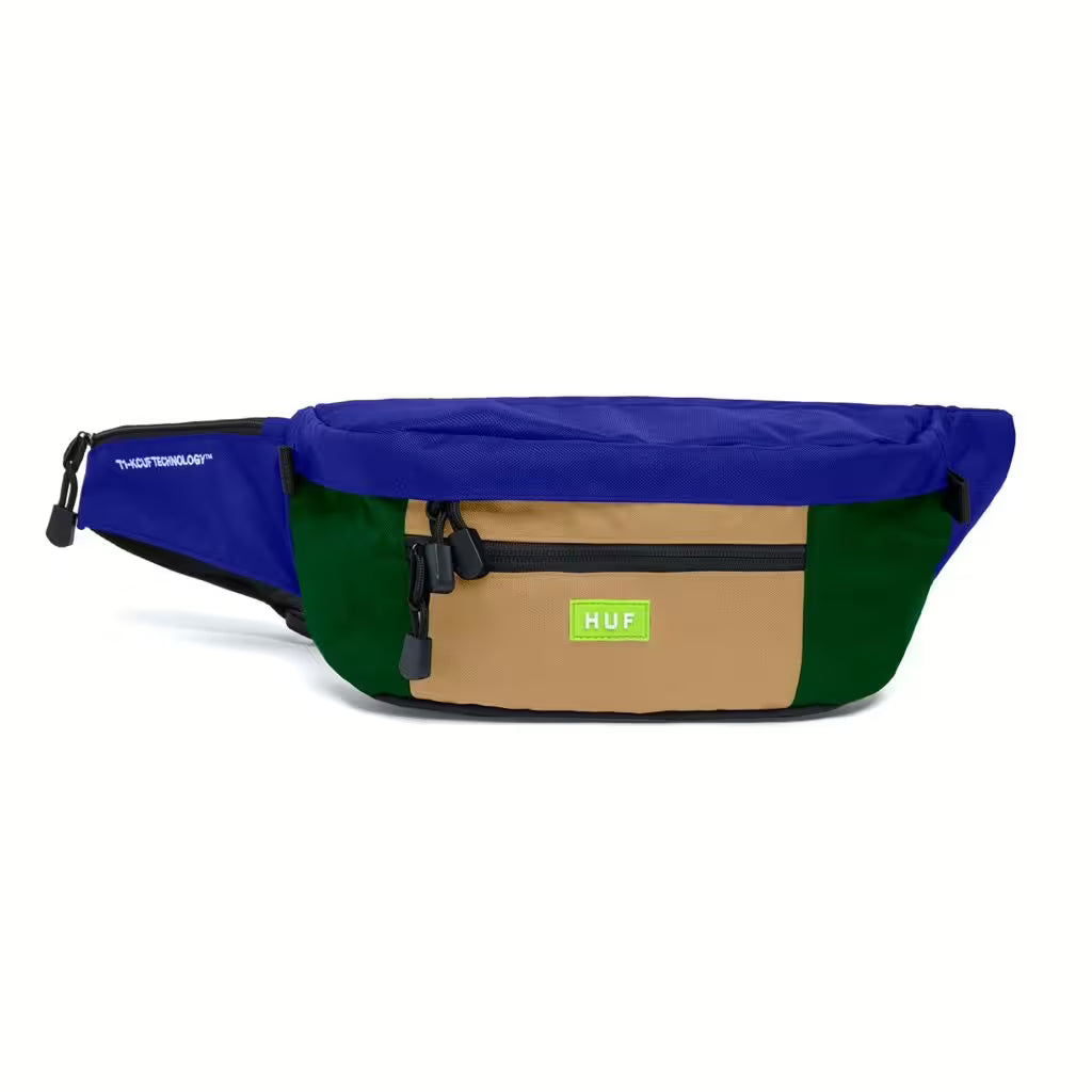 HUF Hyde Waist Bag - Blue / Green