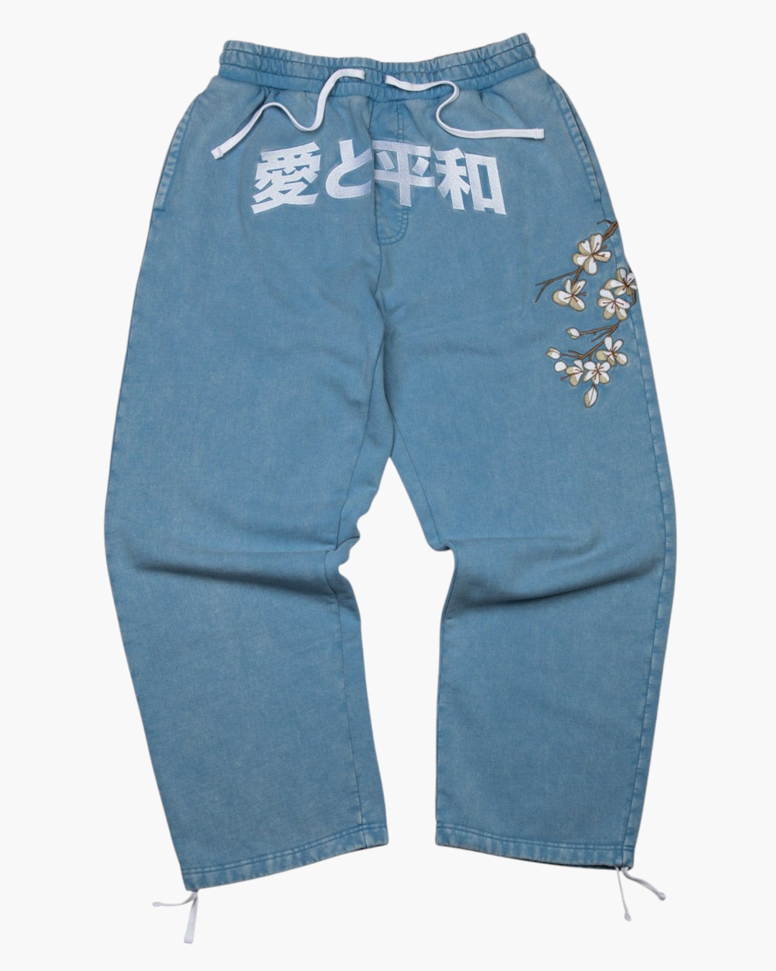 DGK Heavens Fleece Pants - Washed Blue