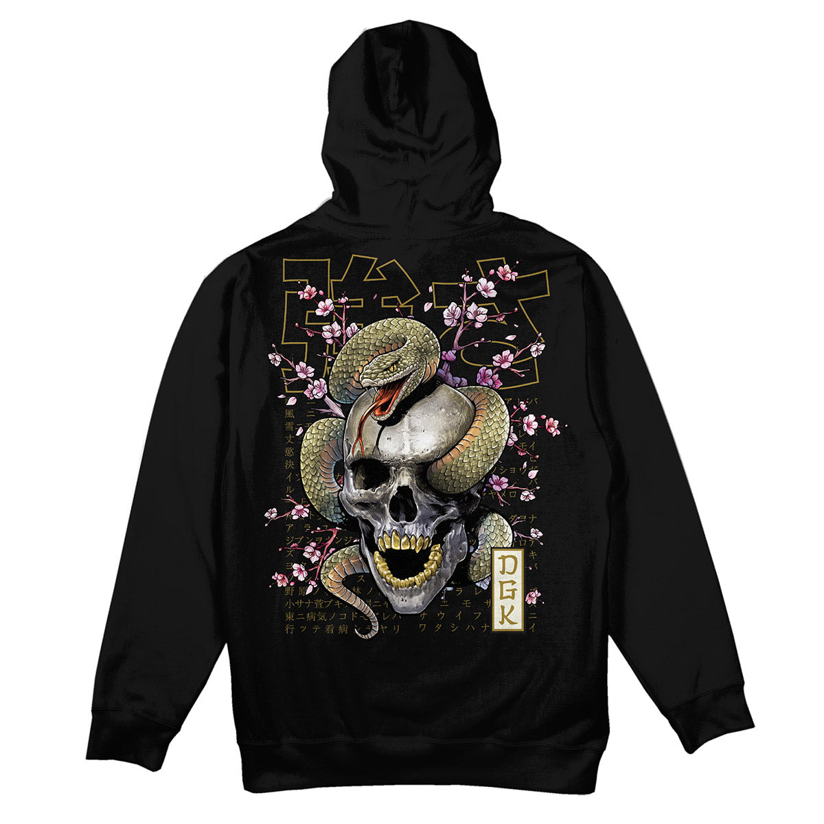 DGK Strength Hooded Fleece - Black