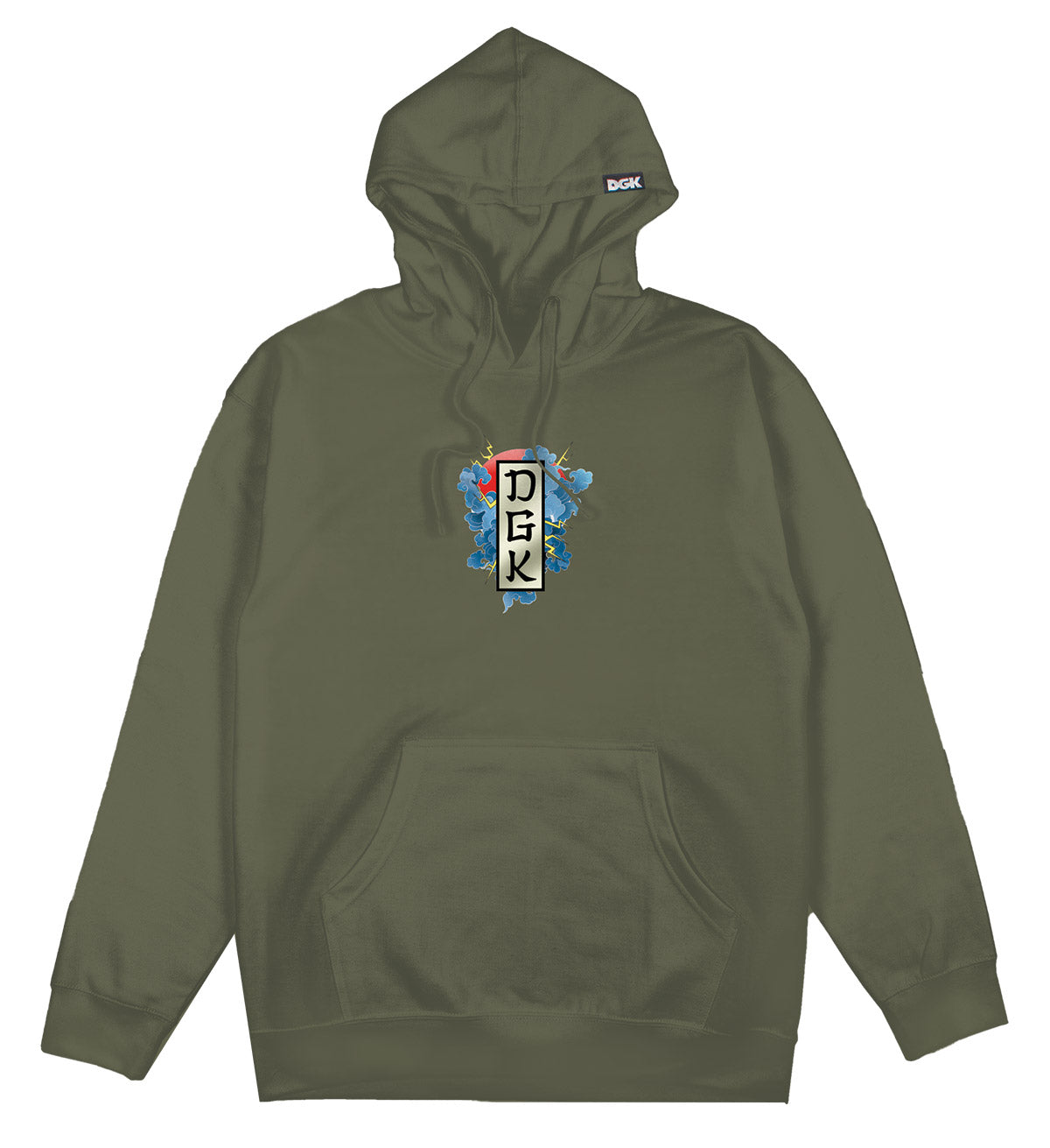 DGK Battle Hooded Fleece - Army