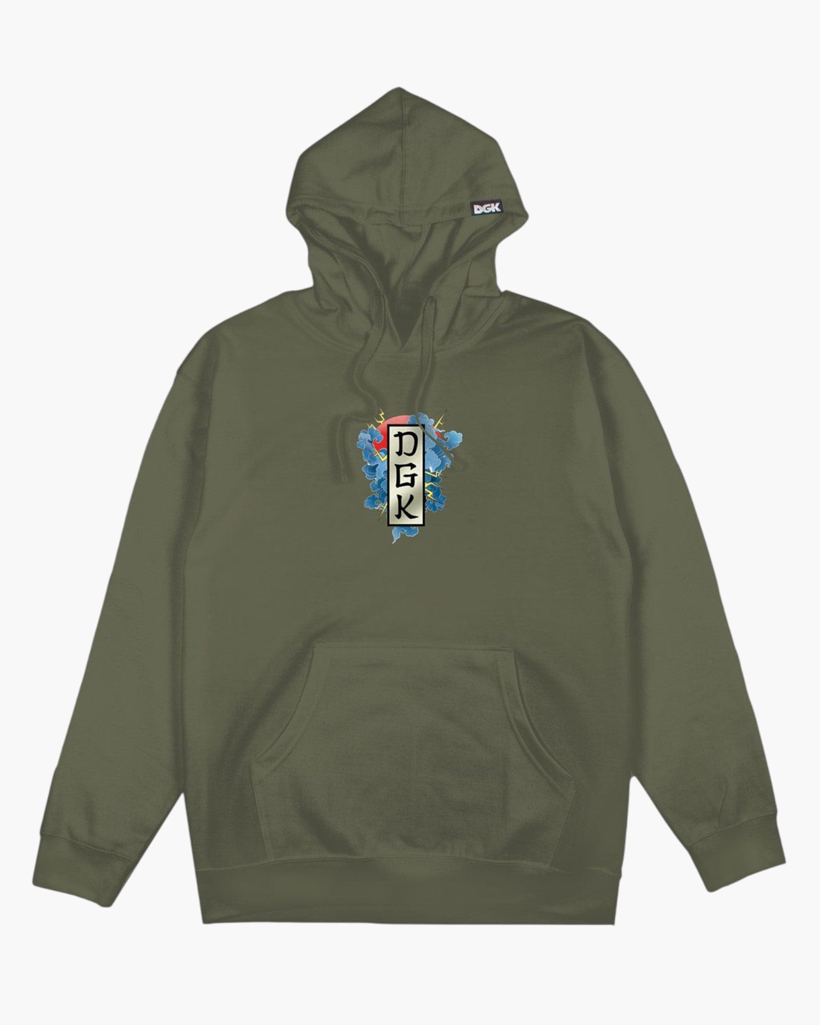 DGK Battle Hooded Fleece - Army
