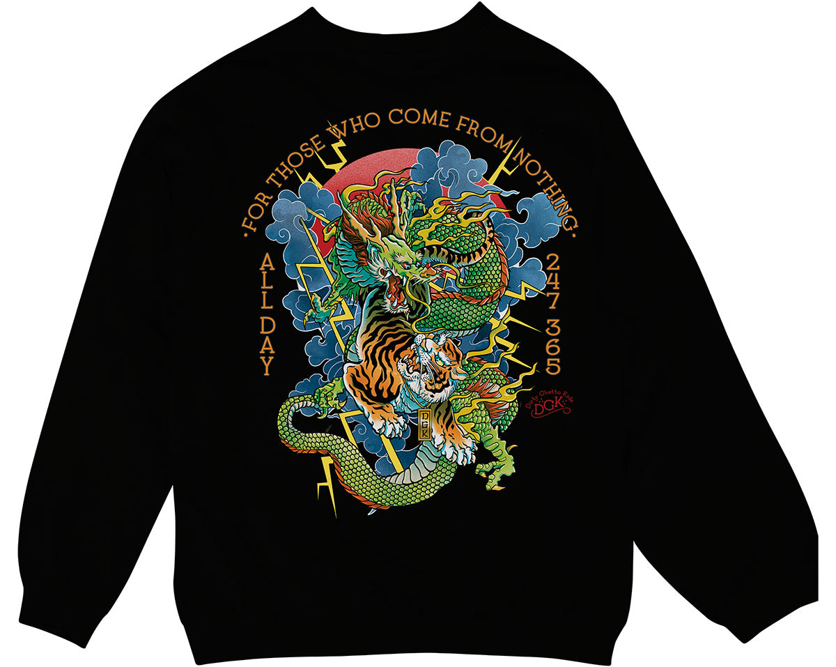 DGK Battle Crewneck - Black