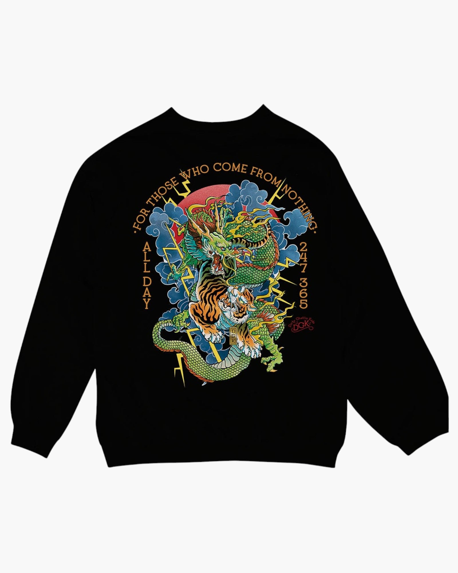 DGK Battle Crewneck - Black