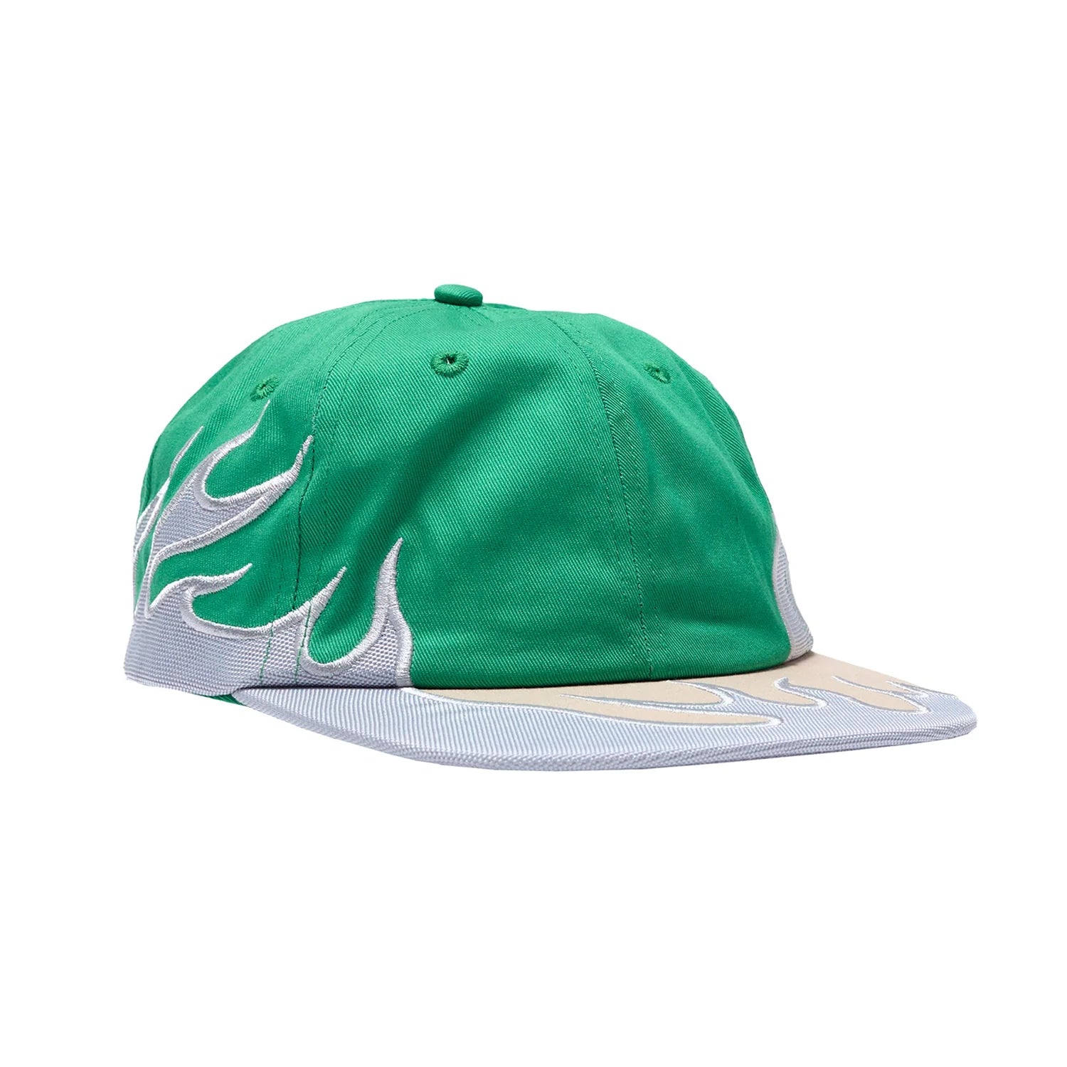 WKND Flame 5-Panel Cap - Lime Green