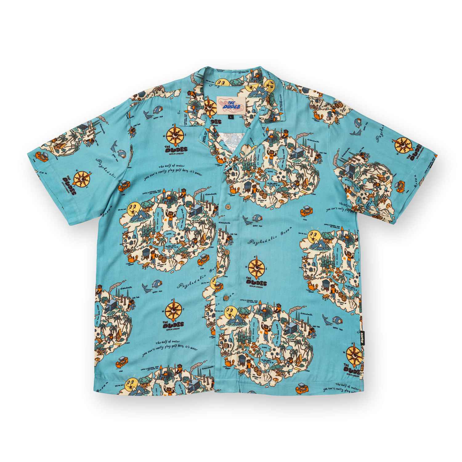 The Dudes Dudland Hawaiian Shirt – Multicolor