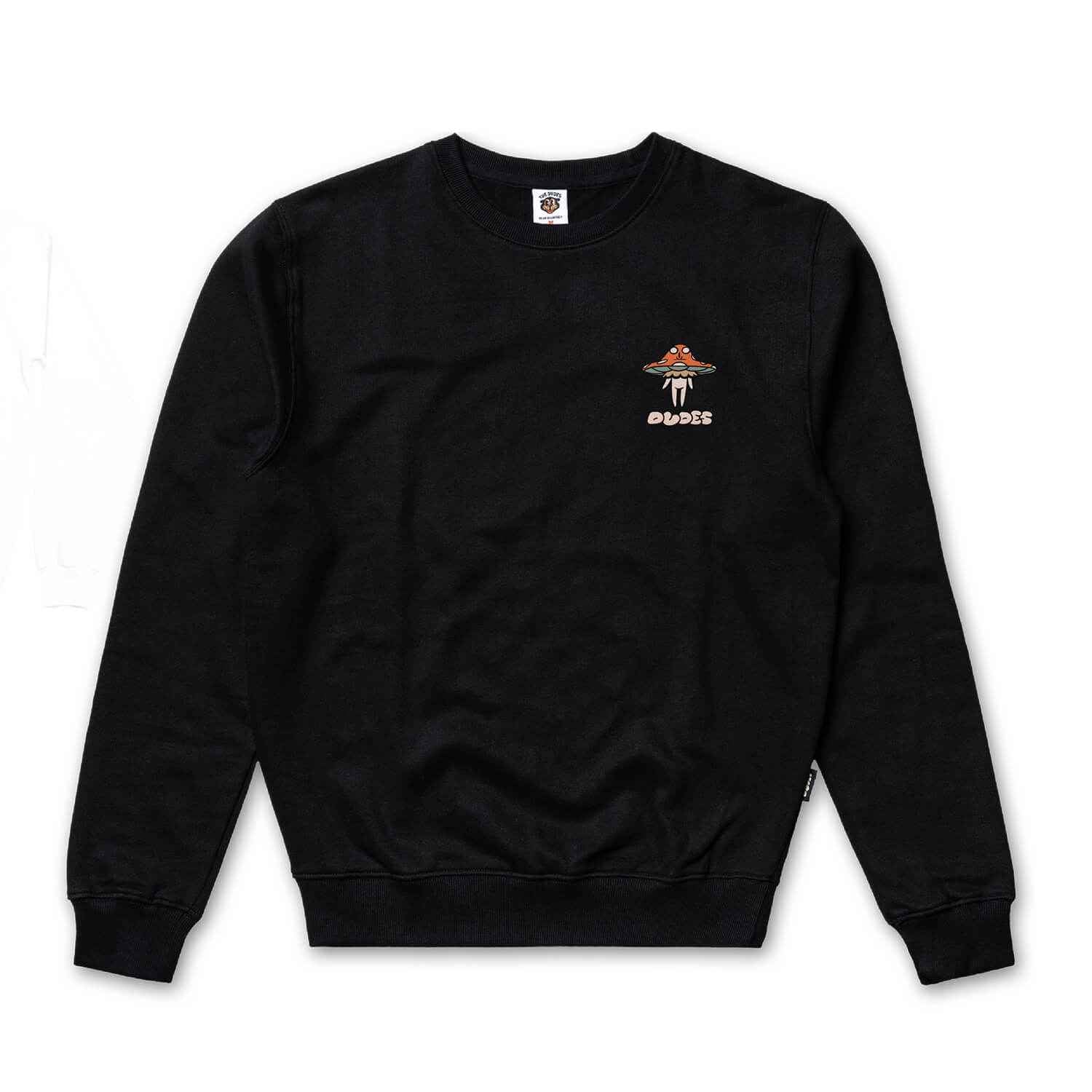 The Dudes Food For Thoughts Sweatshirt – Black