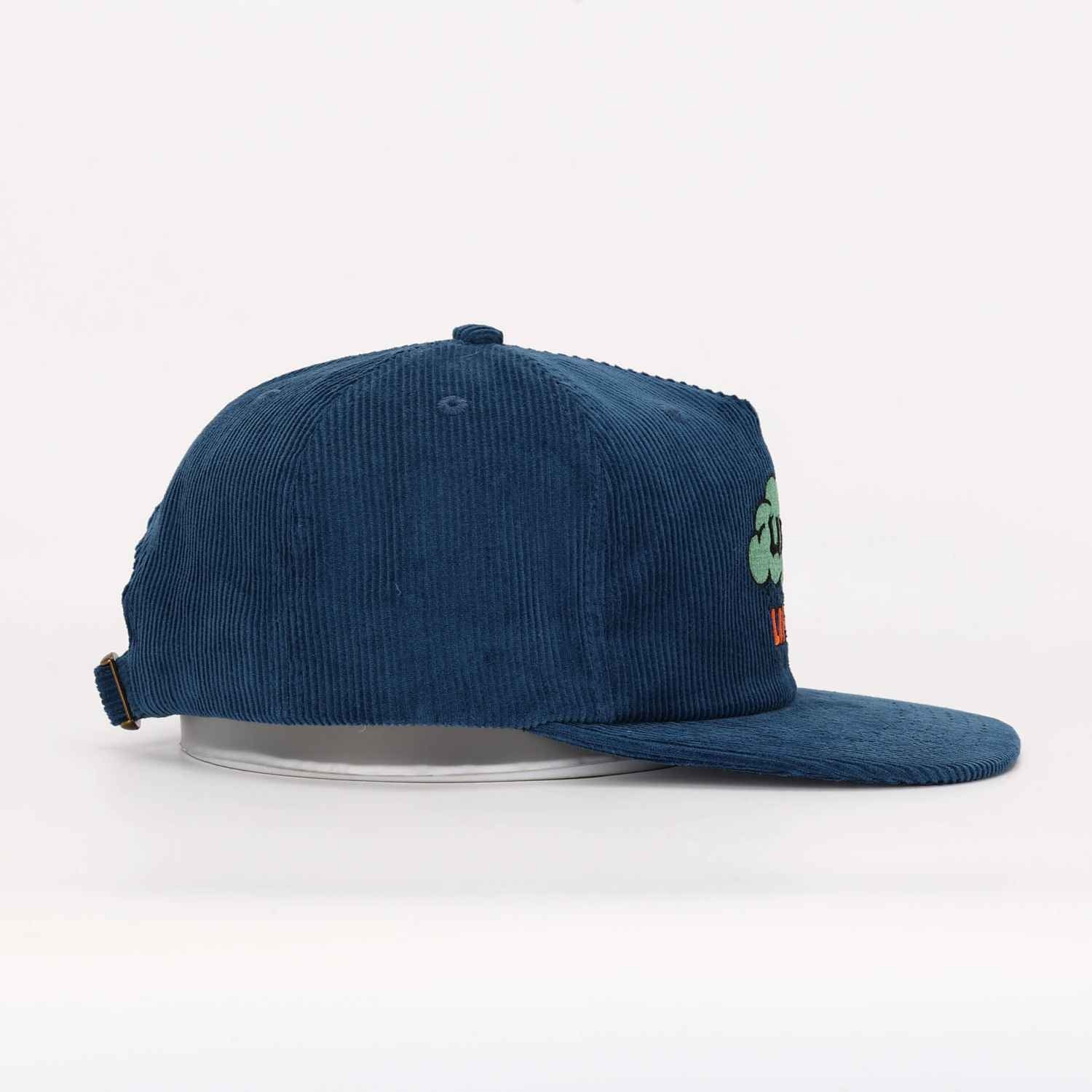 The Dudes Life Unstructured 5 Panel Cap – Saxony Blue