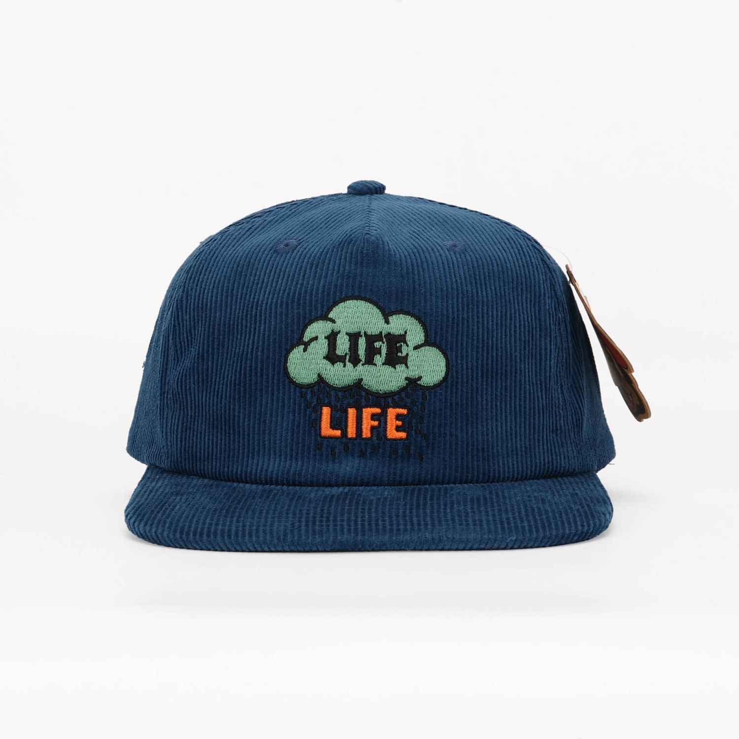 The Dudes Life Unstructured 5 Panel Cap – Saxony Blue