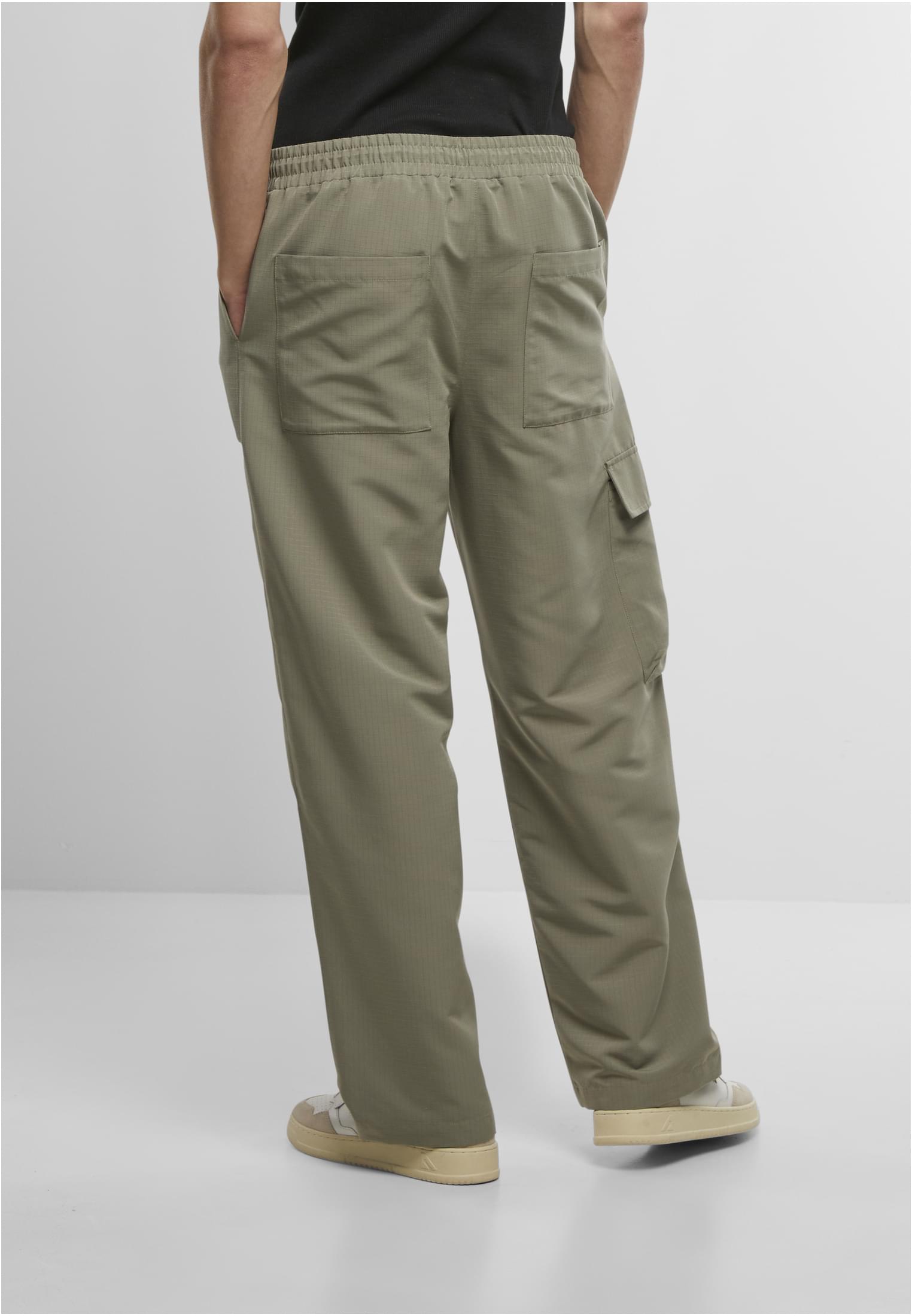 Urban Classics Technical Cargo Pants - Olive