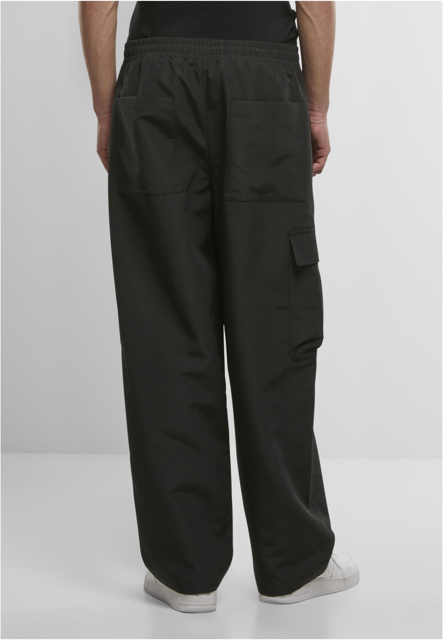 Urban Classics Technical Cargo Pants - Black