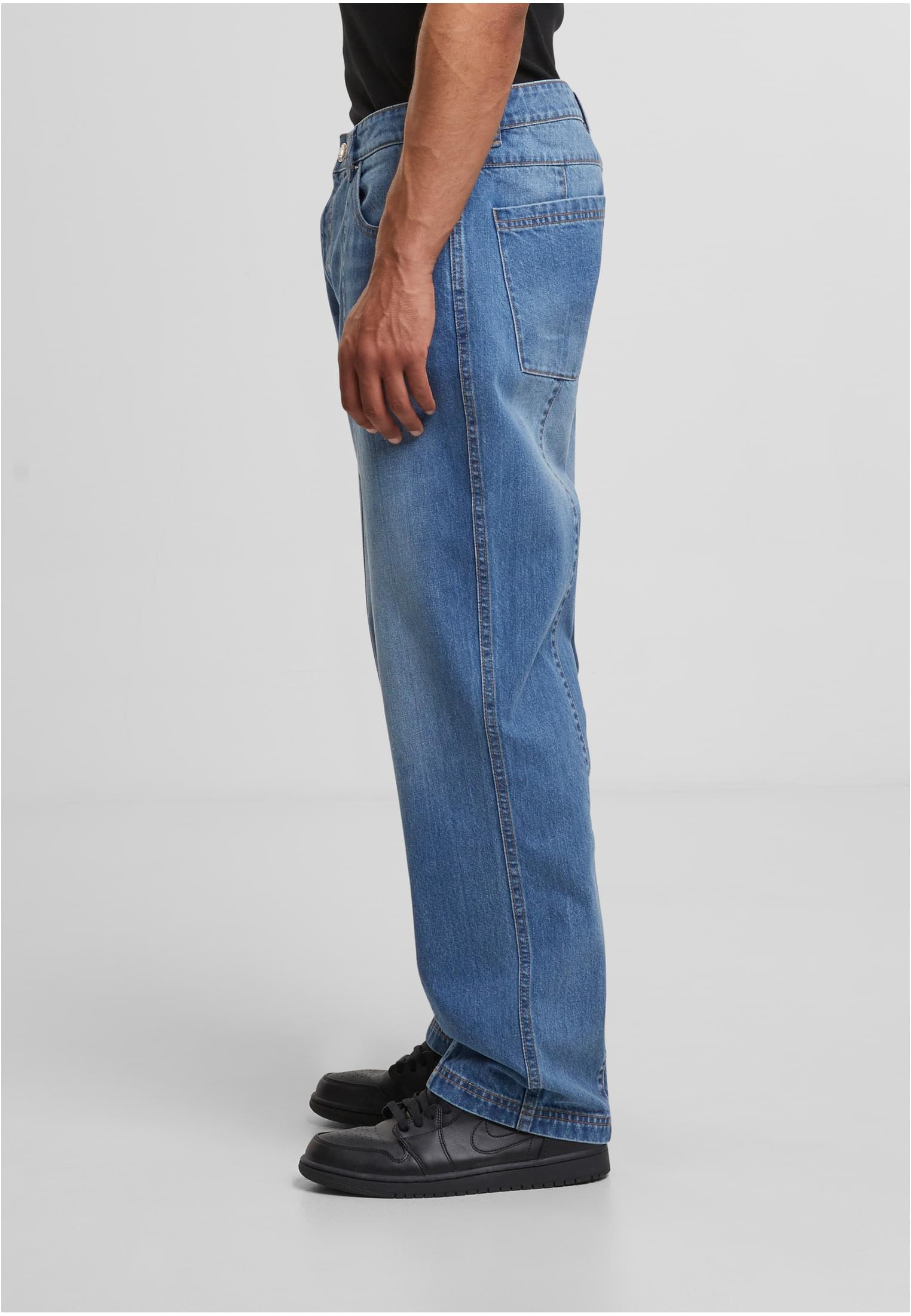 Urban Classics Wide Leg Denim With Dividing Seams