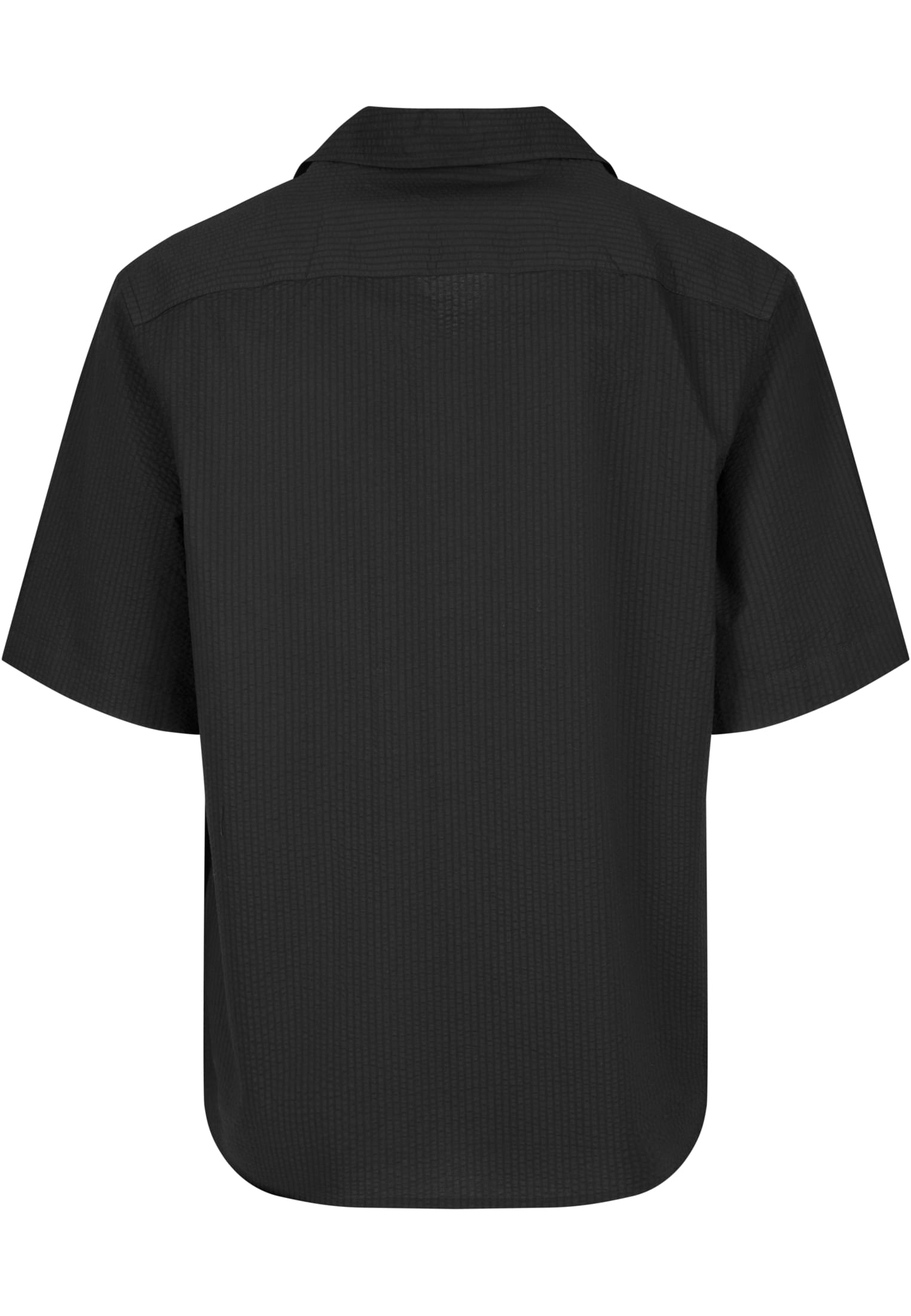 Urban Classics Relaxed Short Sleeve Shirt - Black